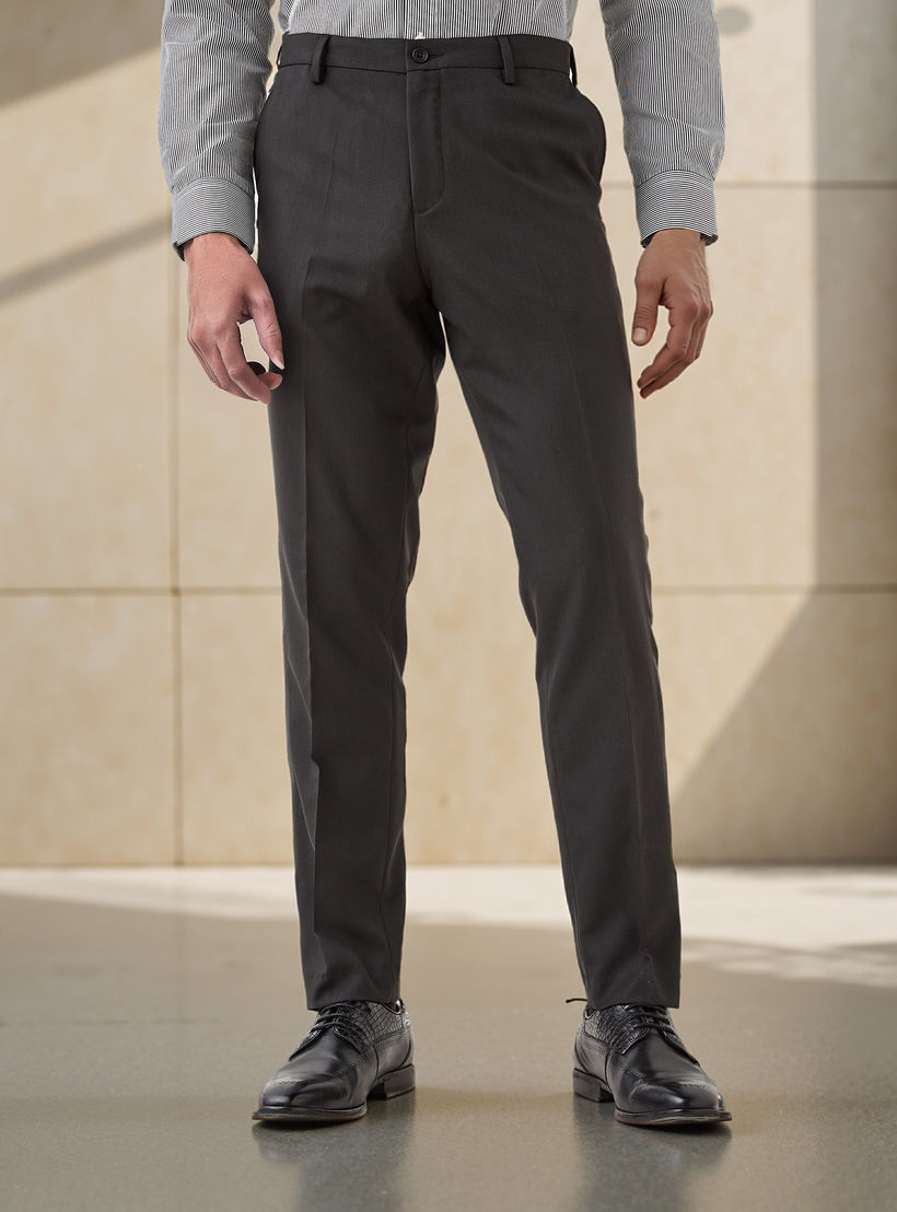 بنطلون رسمي بارز الملمس بجيوب-men-clothing-bottoms-trousersandchinos-trousers-image-6