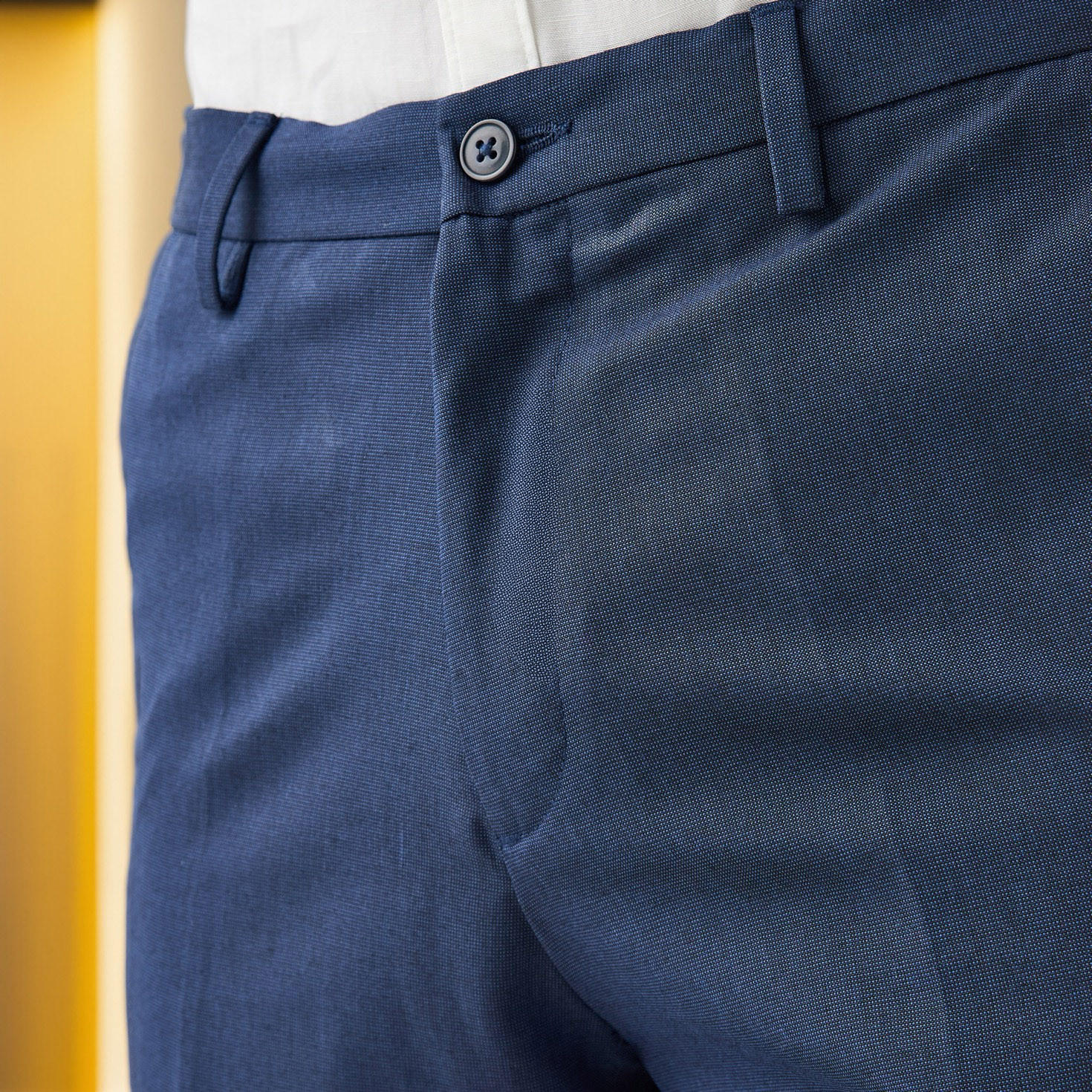 Textured Formal Trousers with Pockets-men-clothing-bottoms-trousersandchinos-trousers-image-5