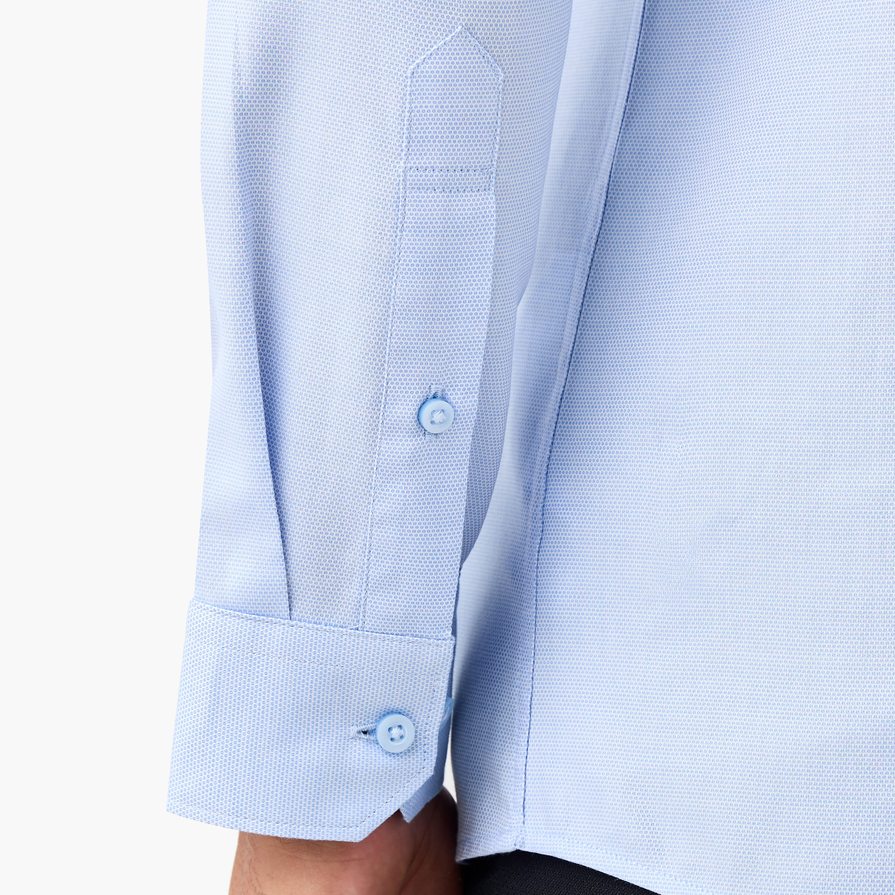 Regular Fit Textured Collared Shirt-men-clothing-shirts-image-5