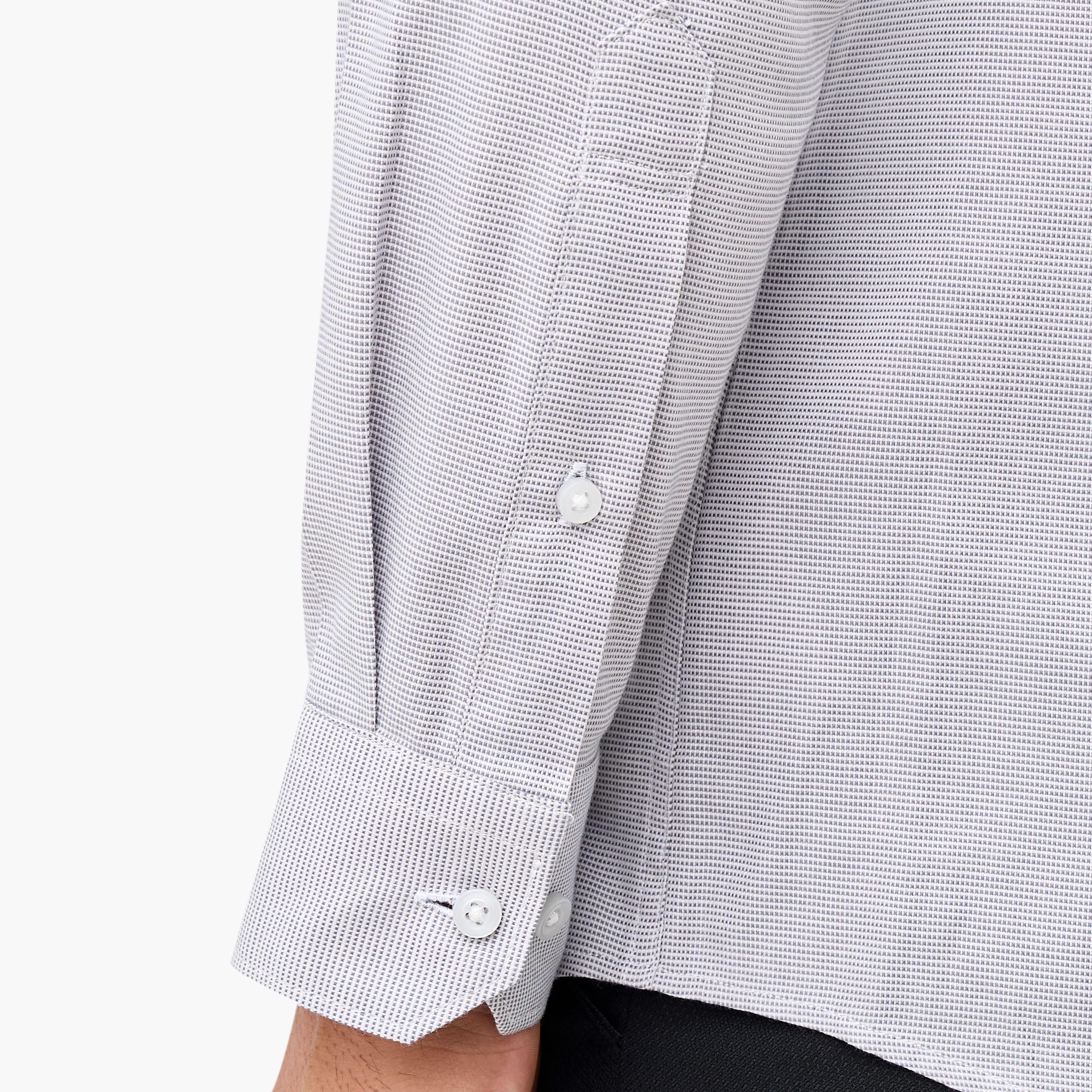 Regular Fit Textured Collared Shirt-men-clothing-shirts-image-5