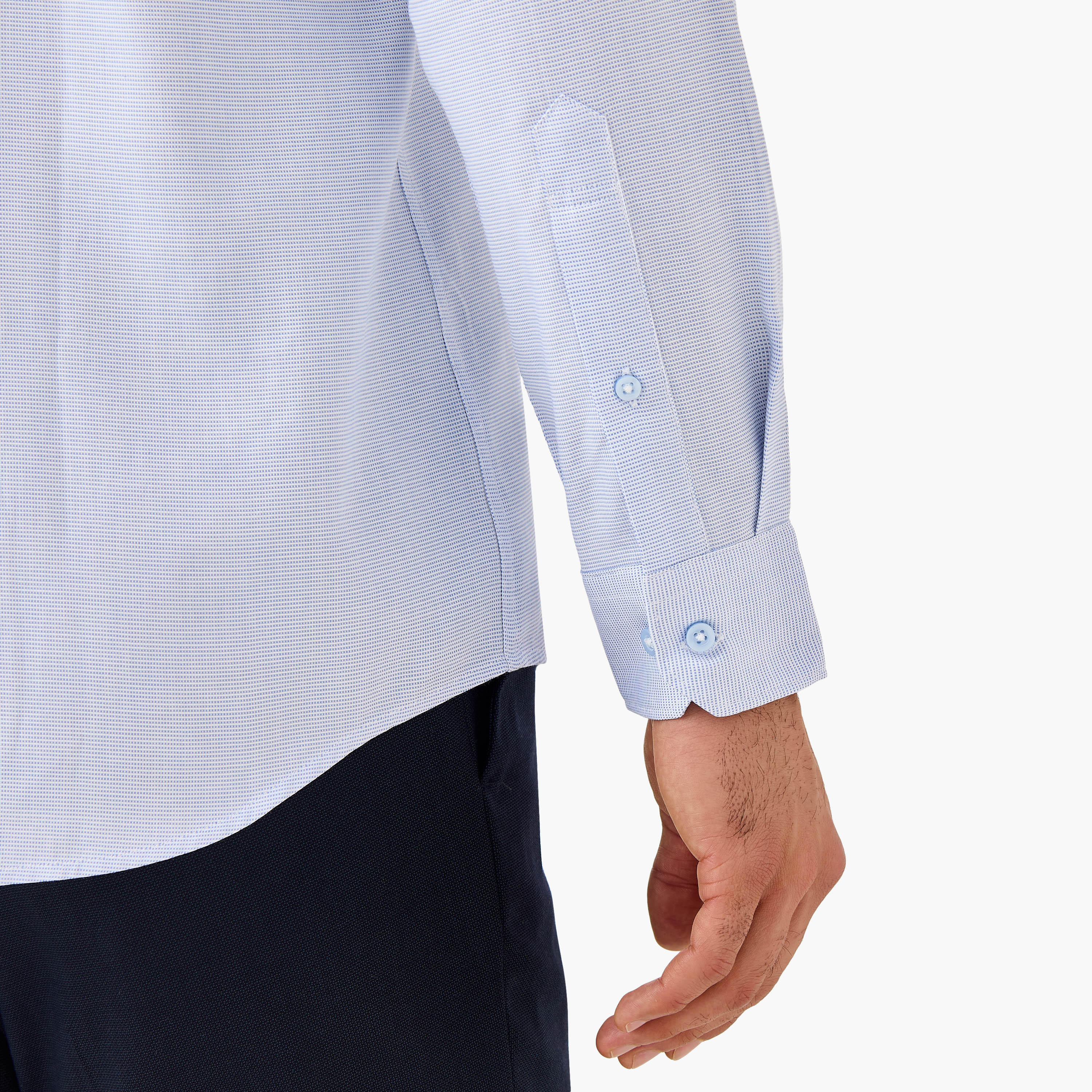 Regular Fit Textured Collared Shirt-men-clothing-shirts-image-5
