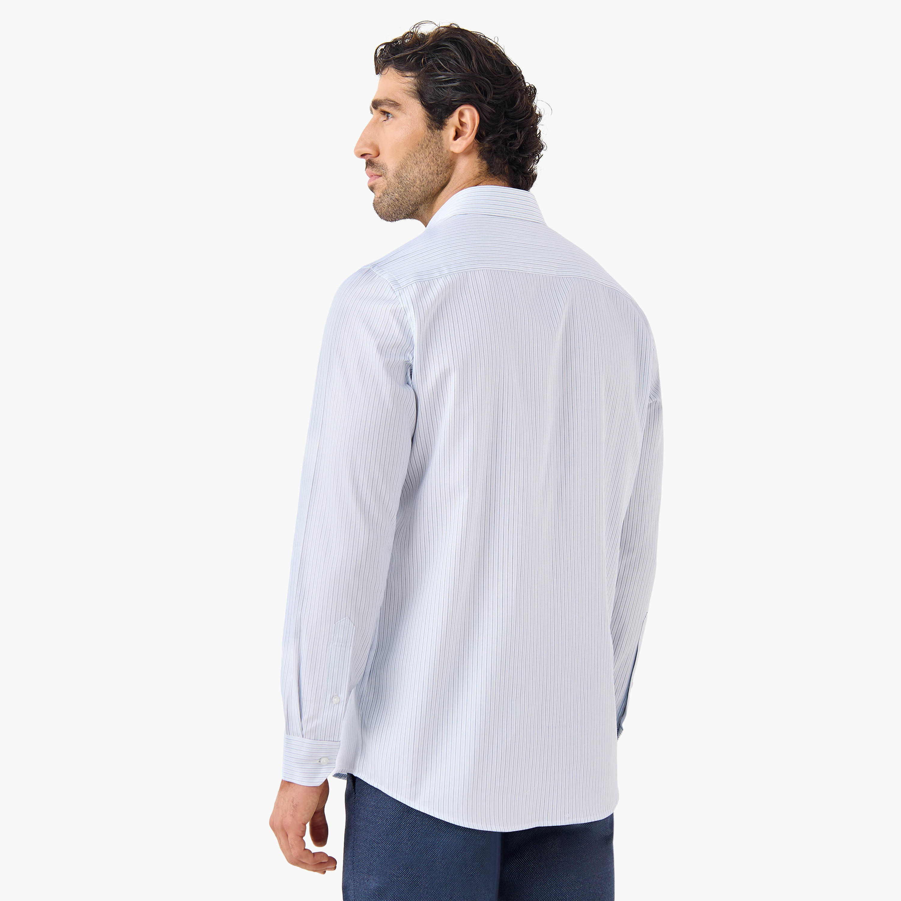 Striped Regular Fit Formal Shirt-men-clothing-shirts-image-3