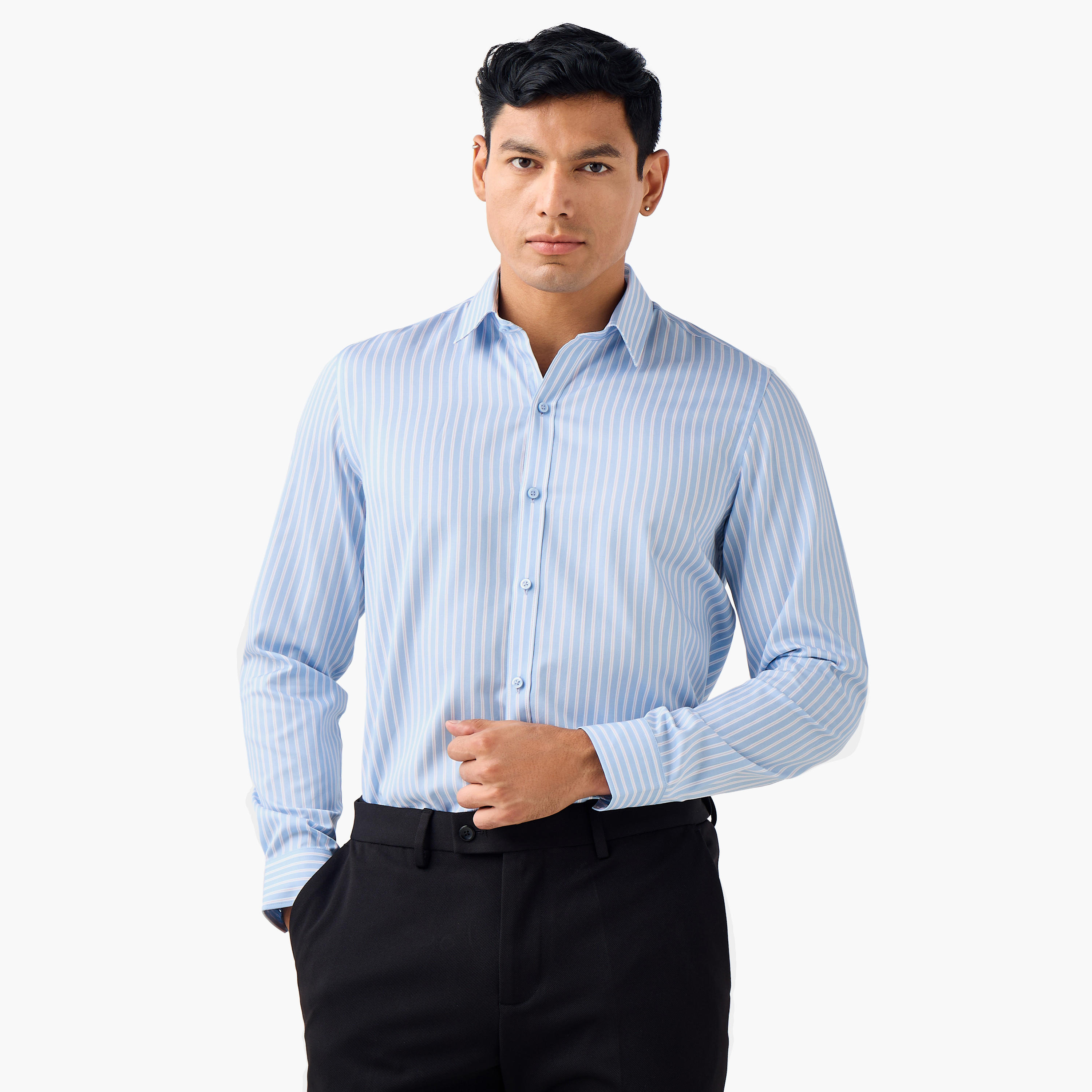 قميص رسمي مقلم بقصّة عادية-men-clothing-shirts-image-6