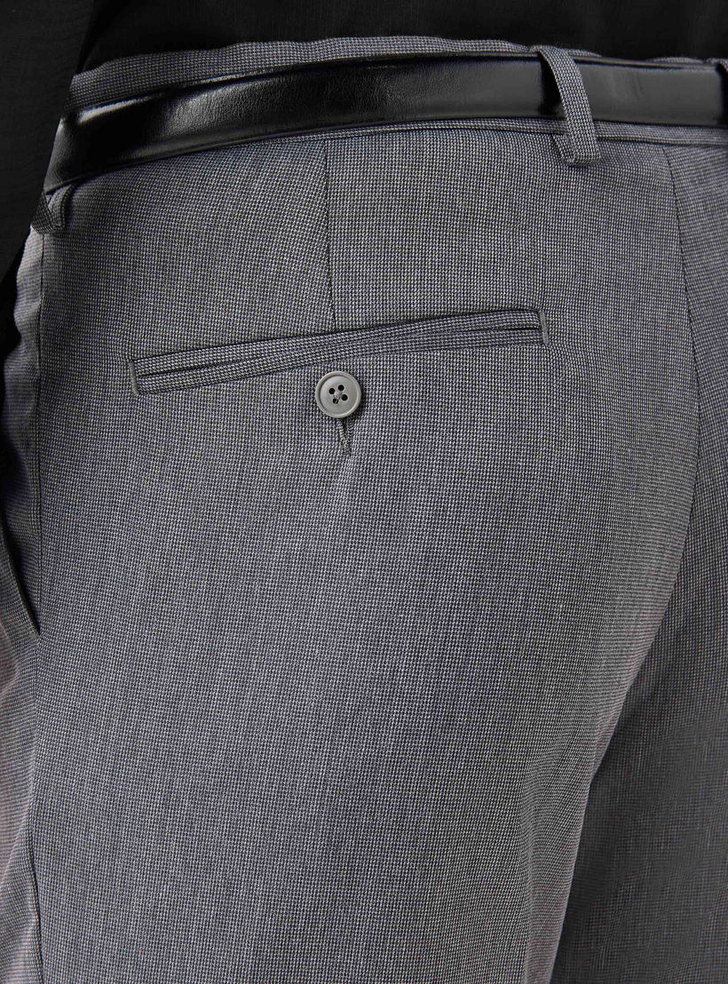 بنطلون رسمي بقصة ضيقة وحزام وخصر مرن وجيوب-men-clothing-trousersandchinos-trousers-image-5
