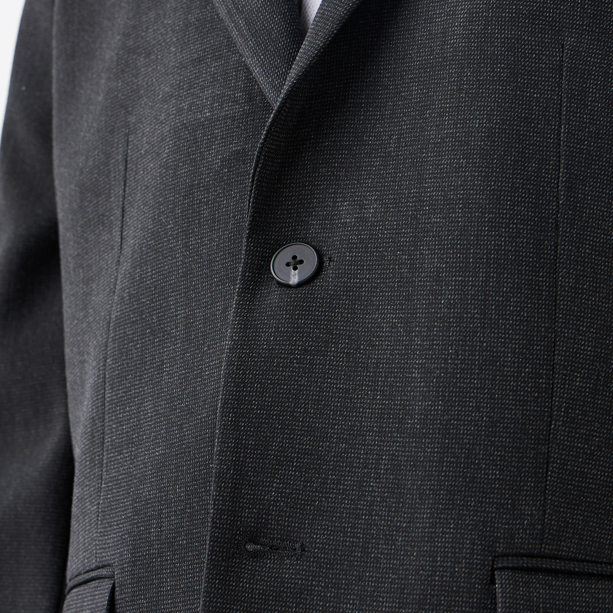 Textured Notch Lapel Blazer with Pockets-men-winterwear-jacketsandblazers-image-5