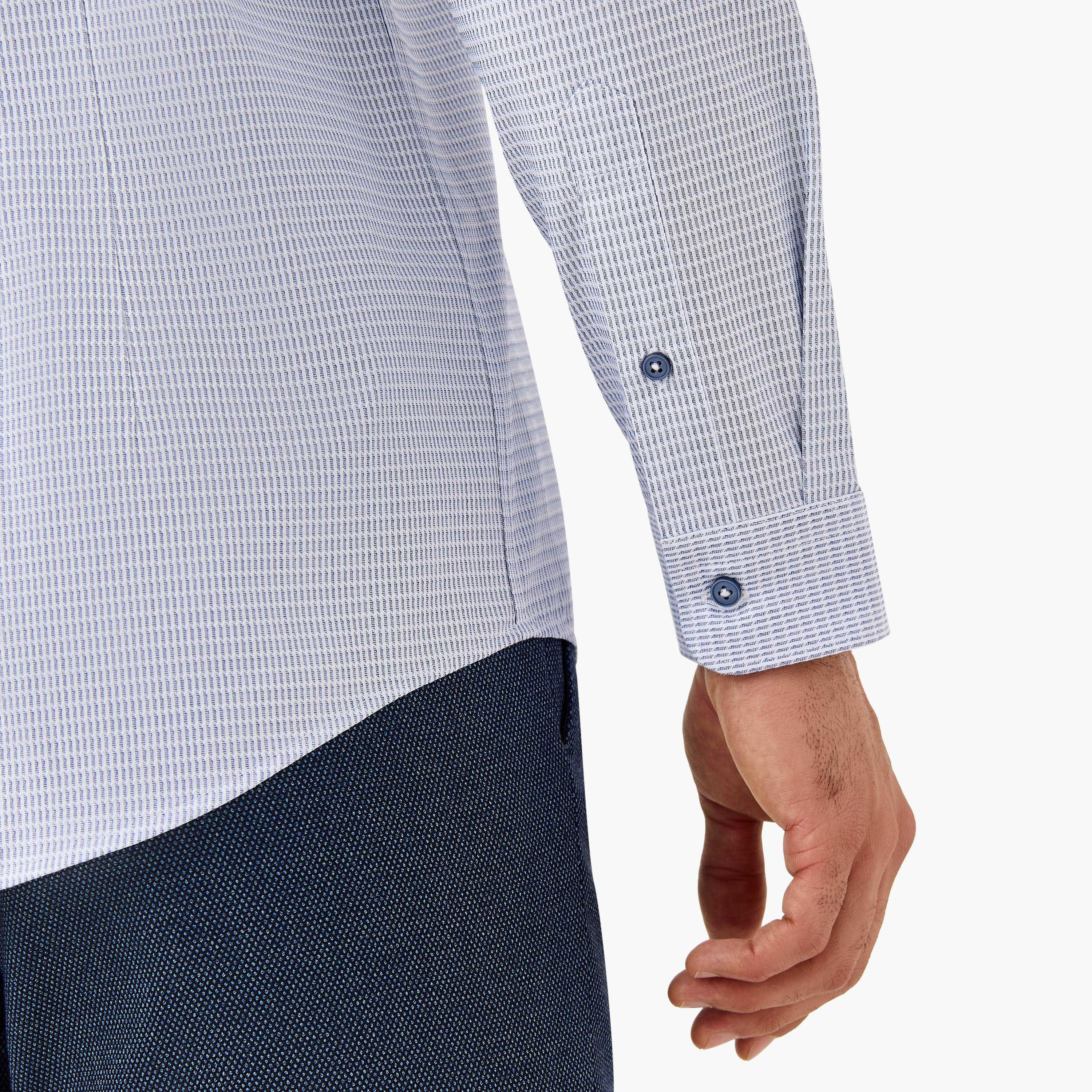 Slim Fit Dobby Collared Shirt-men-clothing-shirts-image-5