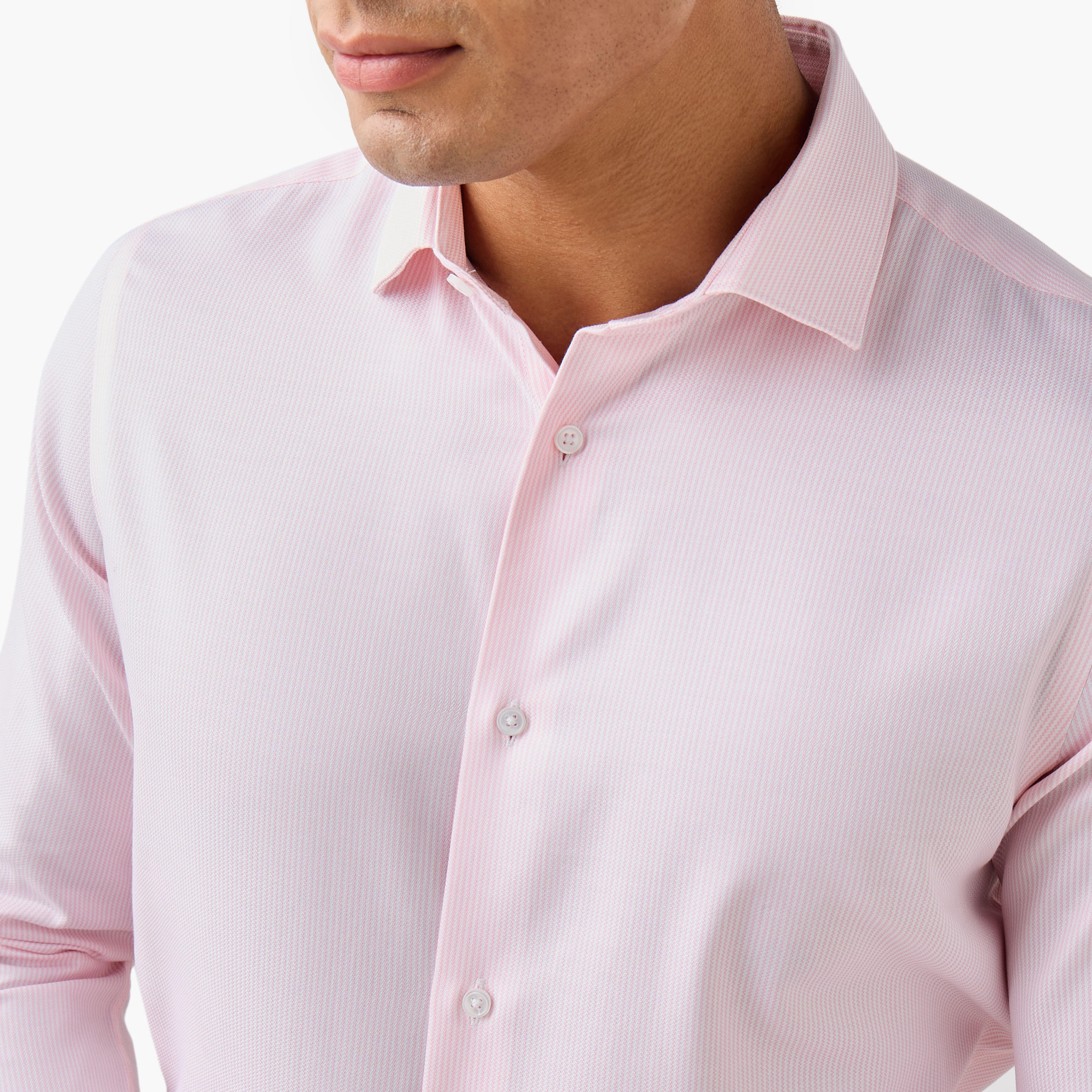 Slim Fit Striped Collared Shirt-men-clothing-shirts-image-4