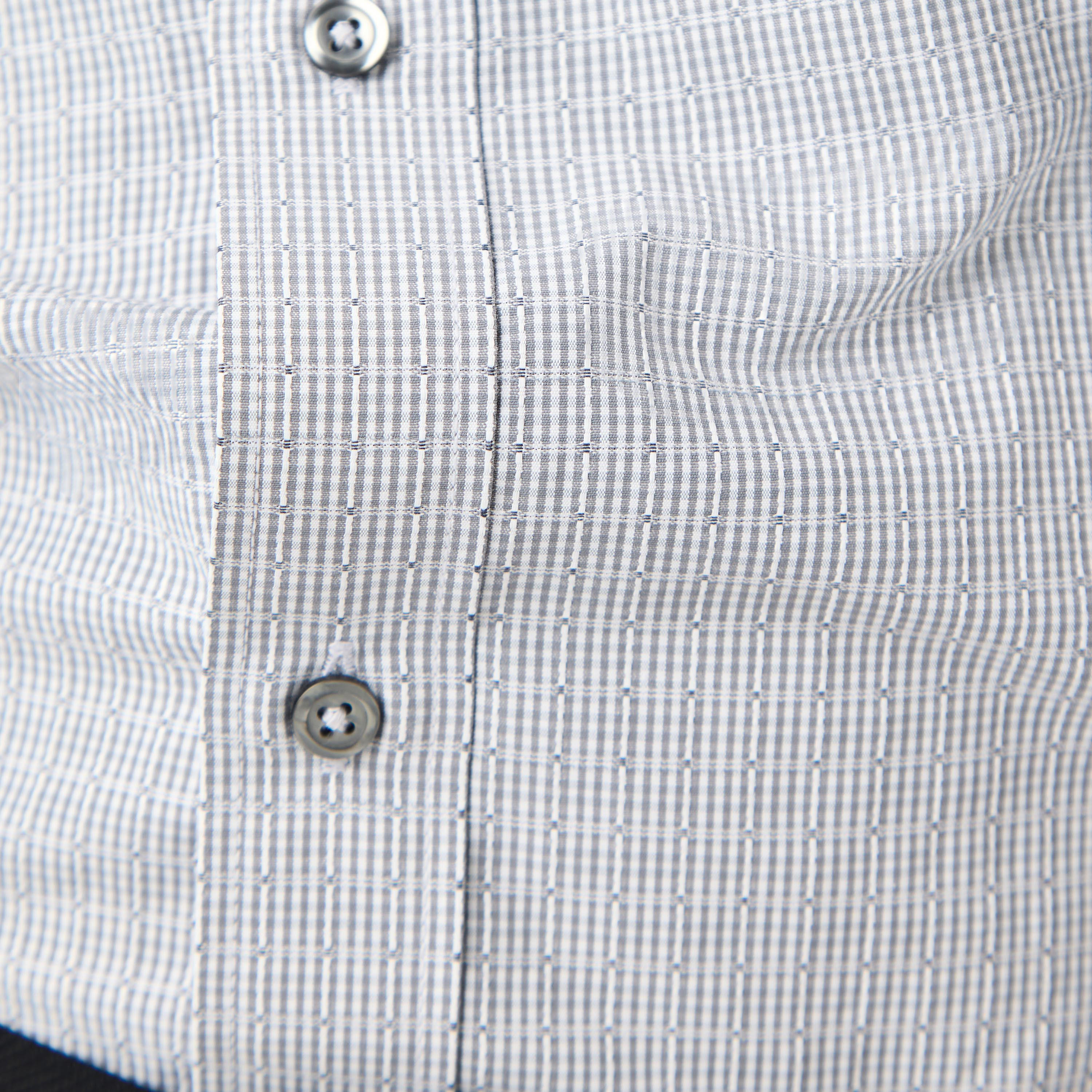 Regular Fit Checked Collared Shirt-men-clothing-shirts-image-5