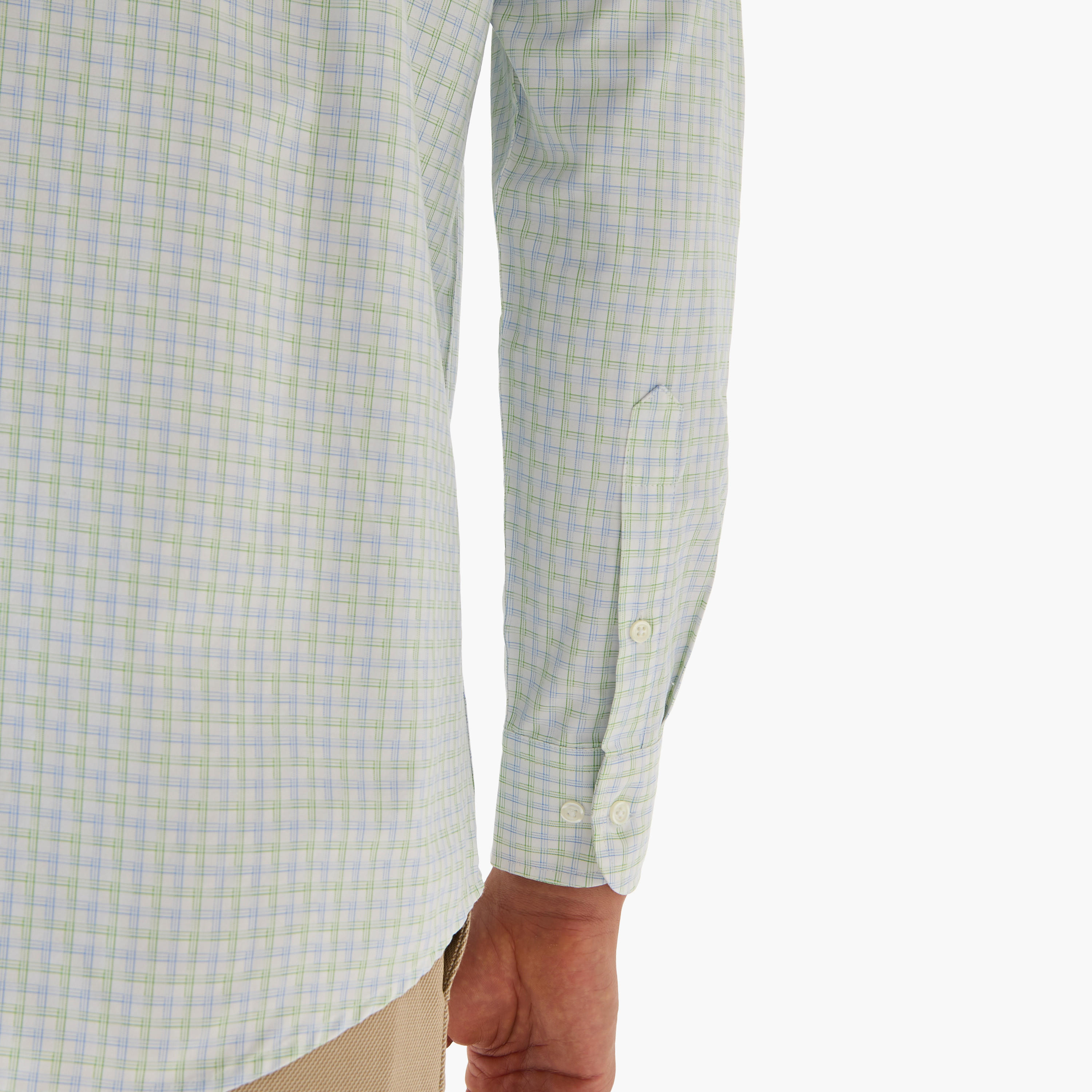 Regular Fit Checked Collared Shirt-men-clothing-shirts-image-4