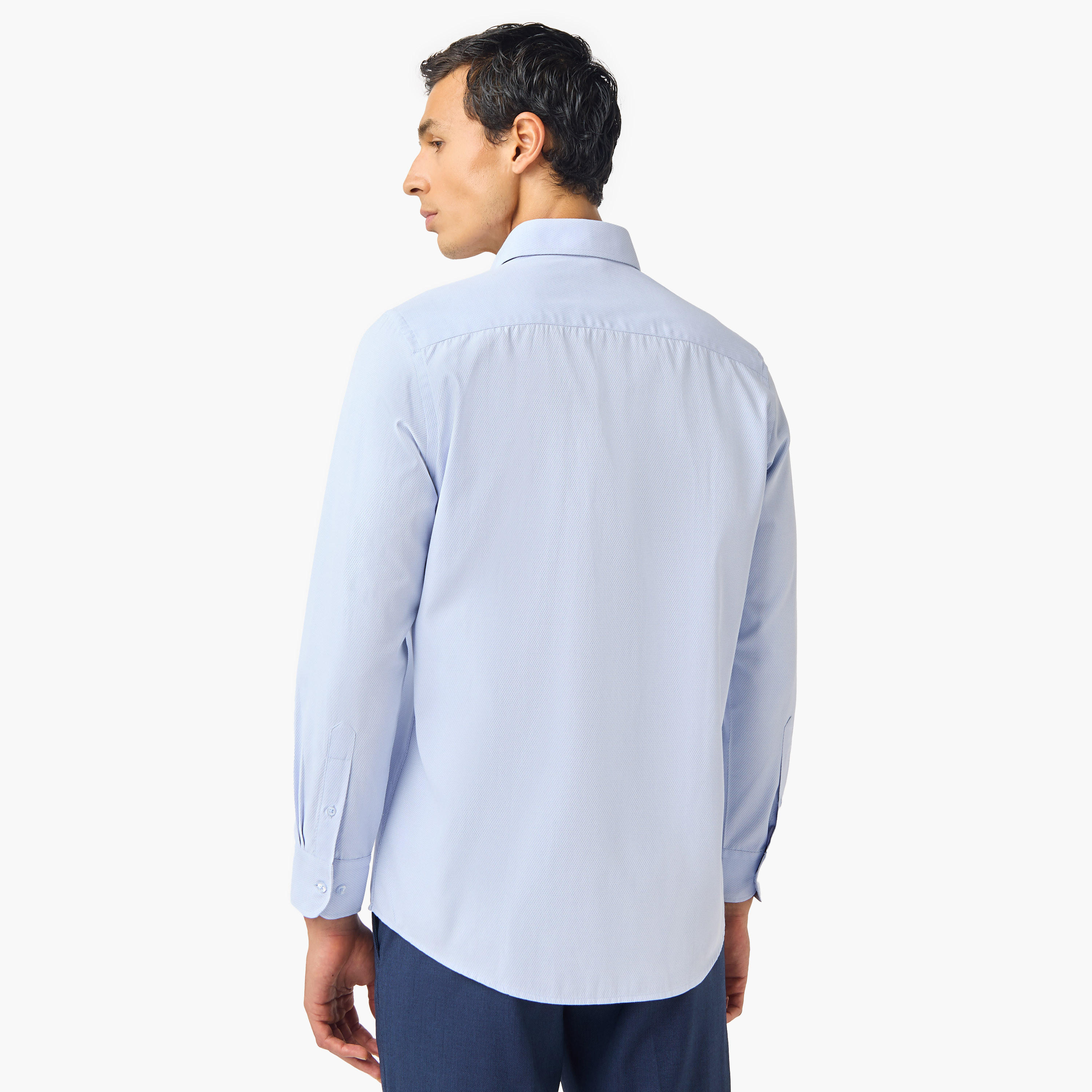 Regular Fit Collared Dobby Shirt-PROMO_SP_KSA_6_BUY3FORSAR119_130625-image-2