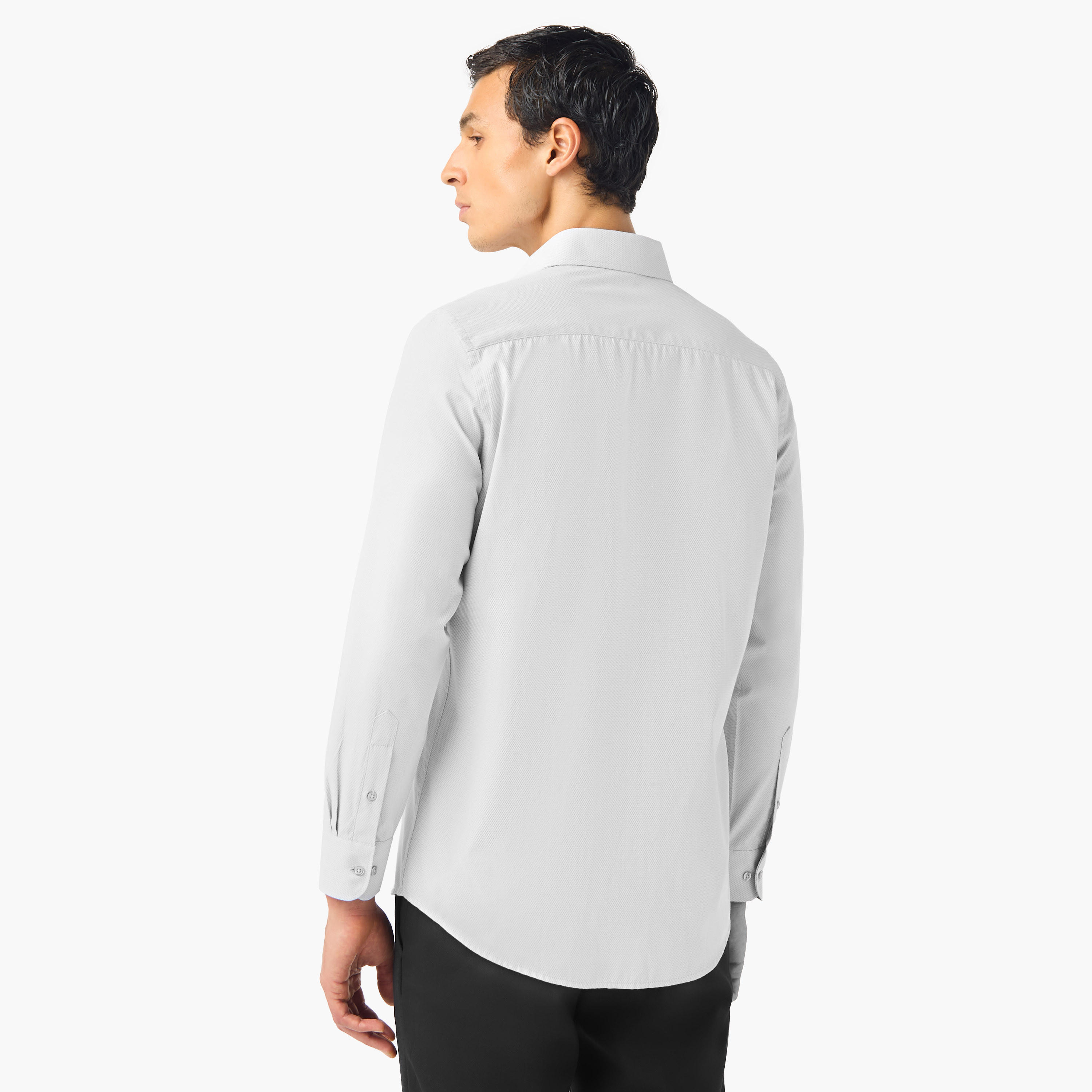 Regular Fit Collared Dobby Shirt-PROMO_SP_KSA_6_BUY3FORSAR119_130625-image-2