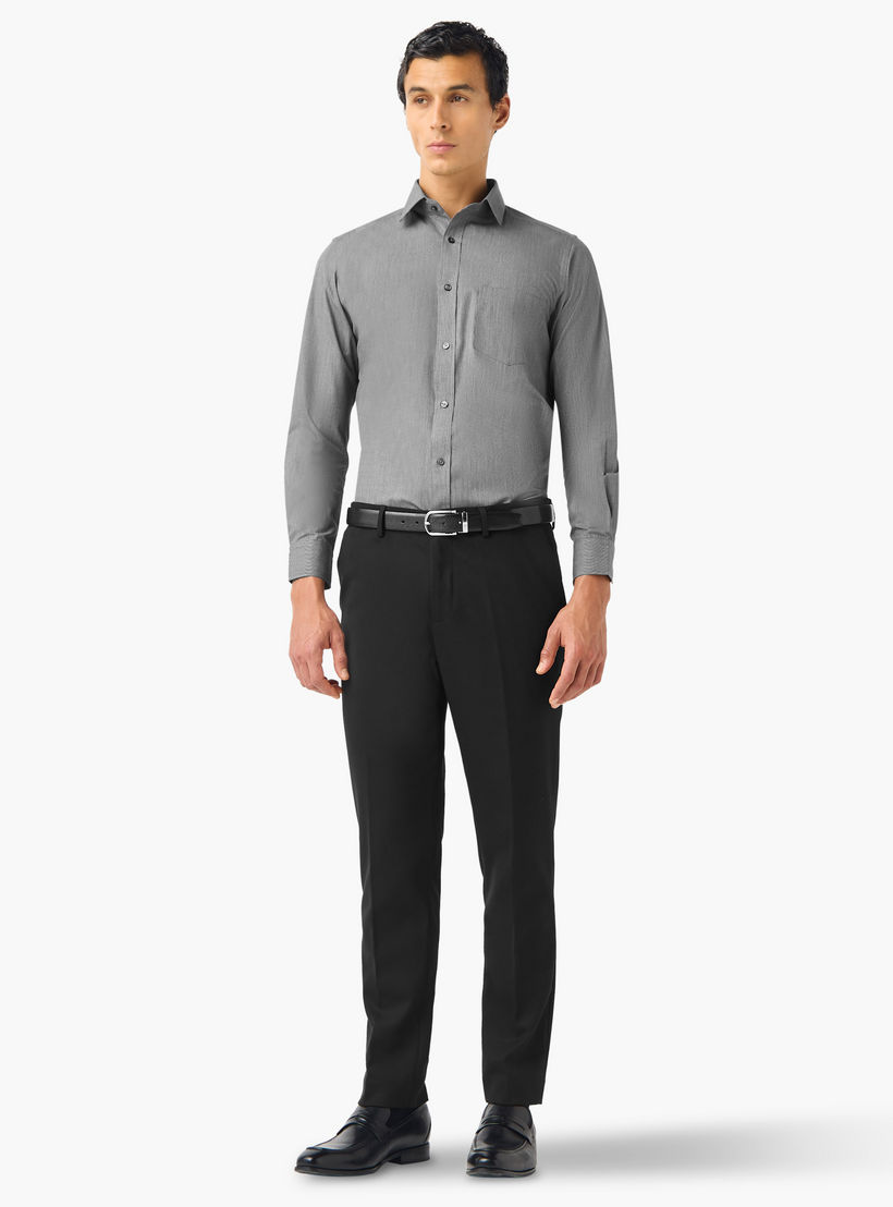 Regular Fit Patterned Collared Shirt-men-clothing-shirts-image-2