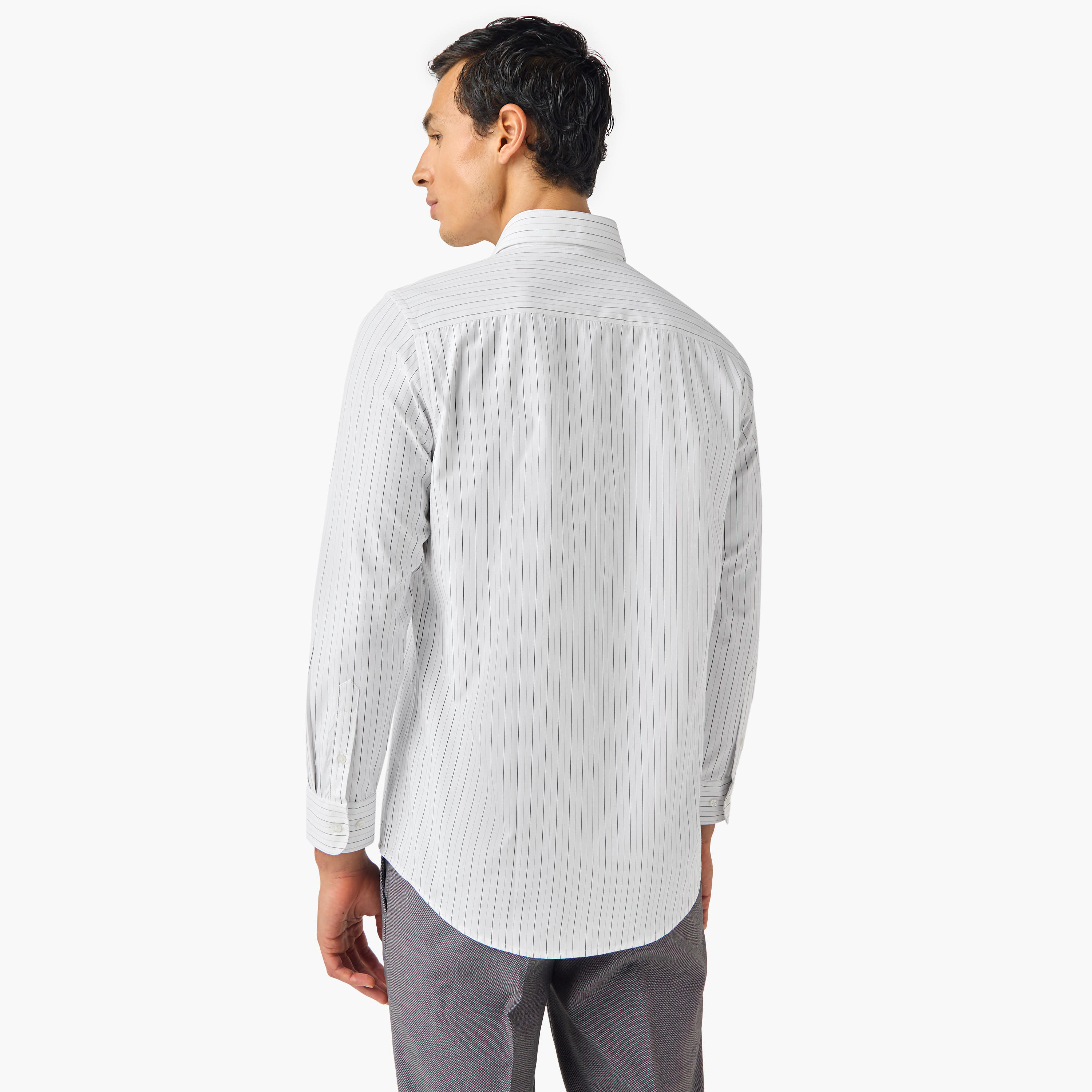 Regular Fit Striped Collared Shirt-men-clothing-shirts-image-3