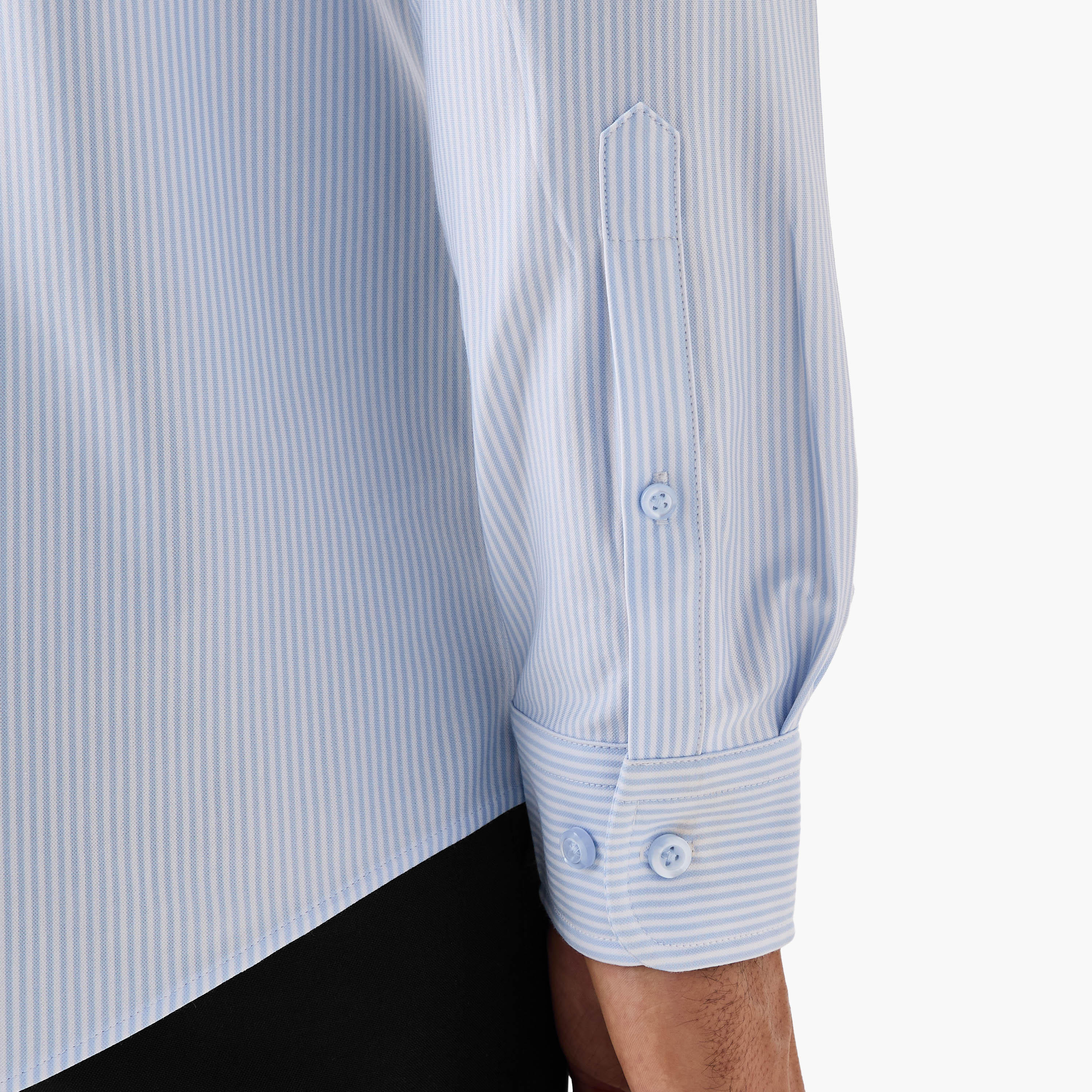 قميص مخطط بقصة سليم وياقة عادية-men-clothing-shirts-image-5