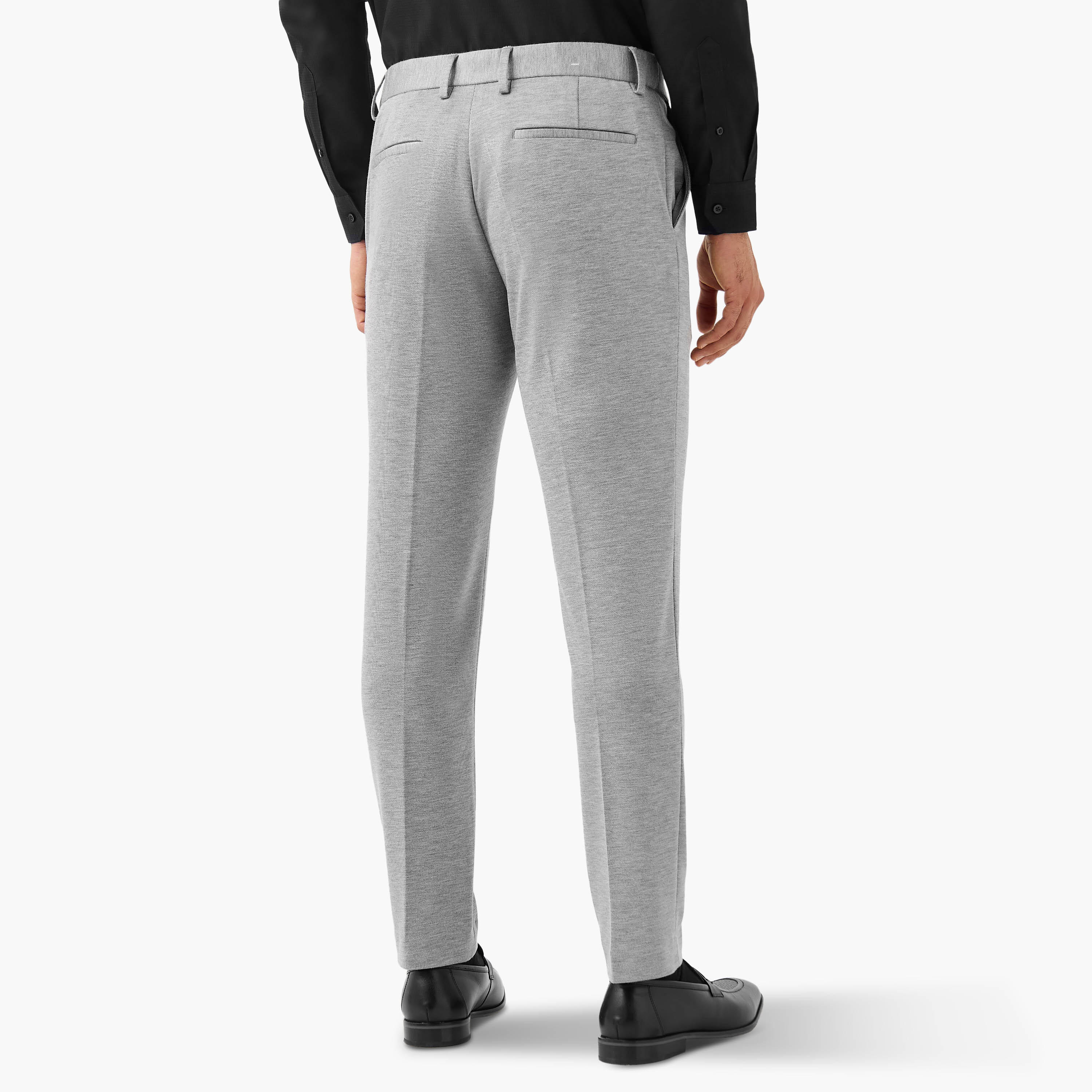 Men Slim Fit Flexi Waist Formal Trousers-men-clothing-bottoms-trousersandchinos-trousers-image-3