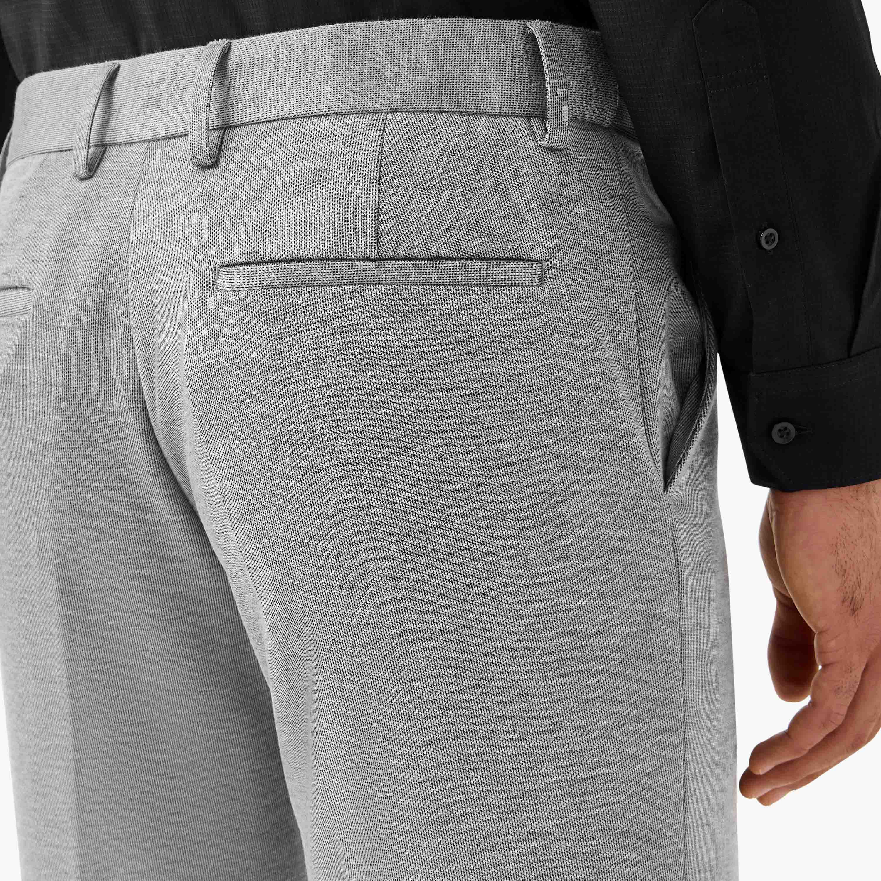 Men Slim Fit Flexi Waist Formal Trousers-men-clothing-bottoms-trousersandchinos-trousers-image-5