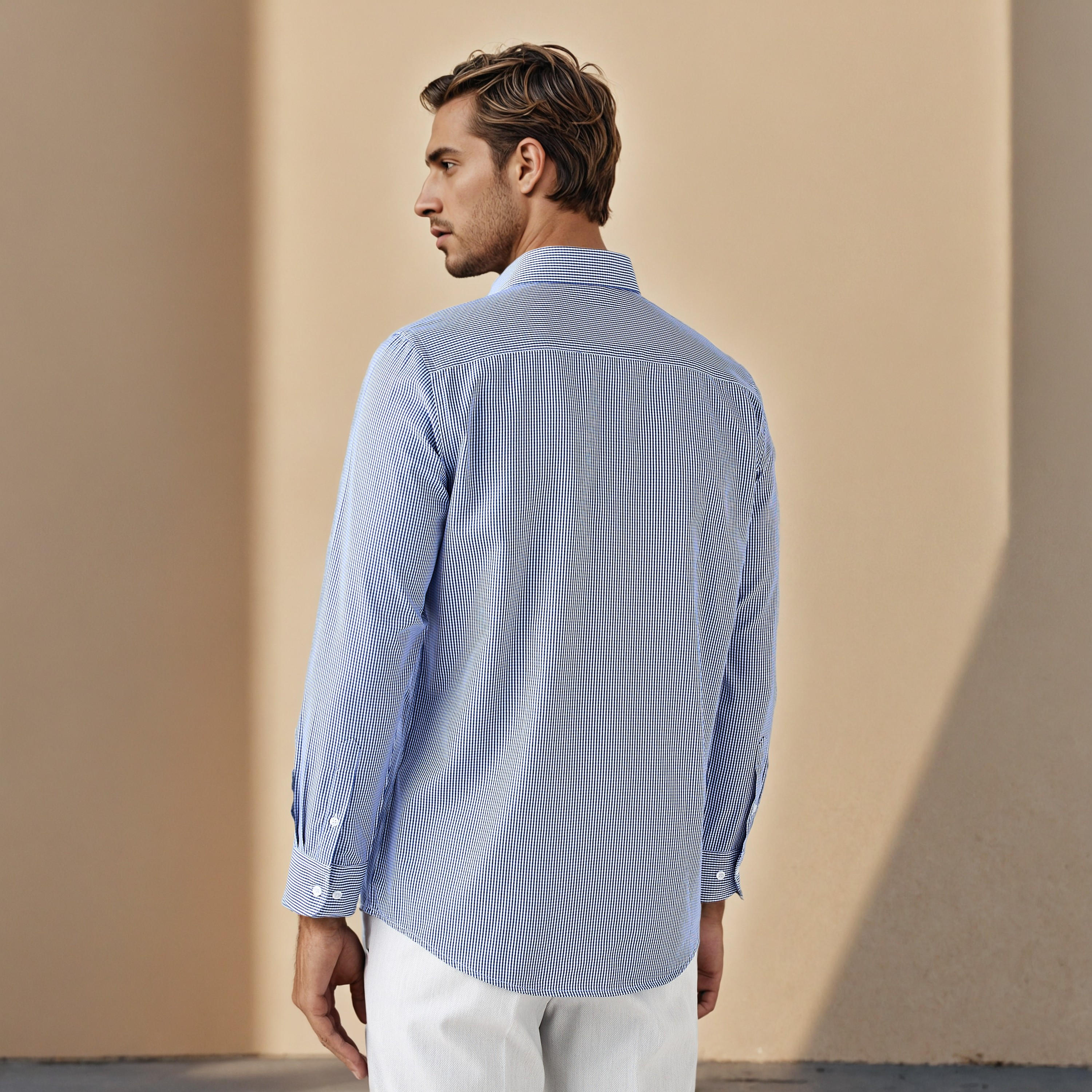 Regular Fit Checked Shirt-PROMO_SP_KSA_6_BUY3FORSAR119_130625-image-3