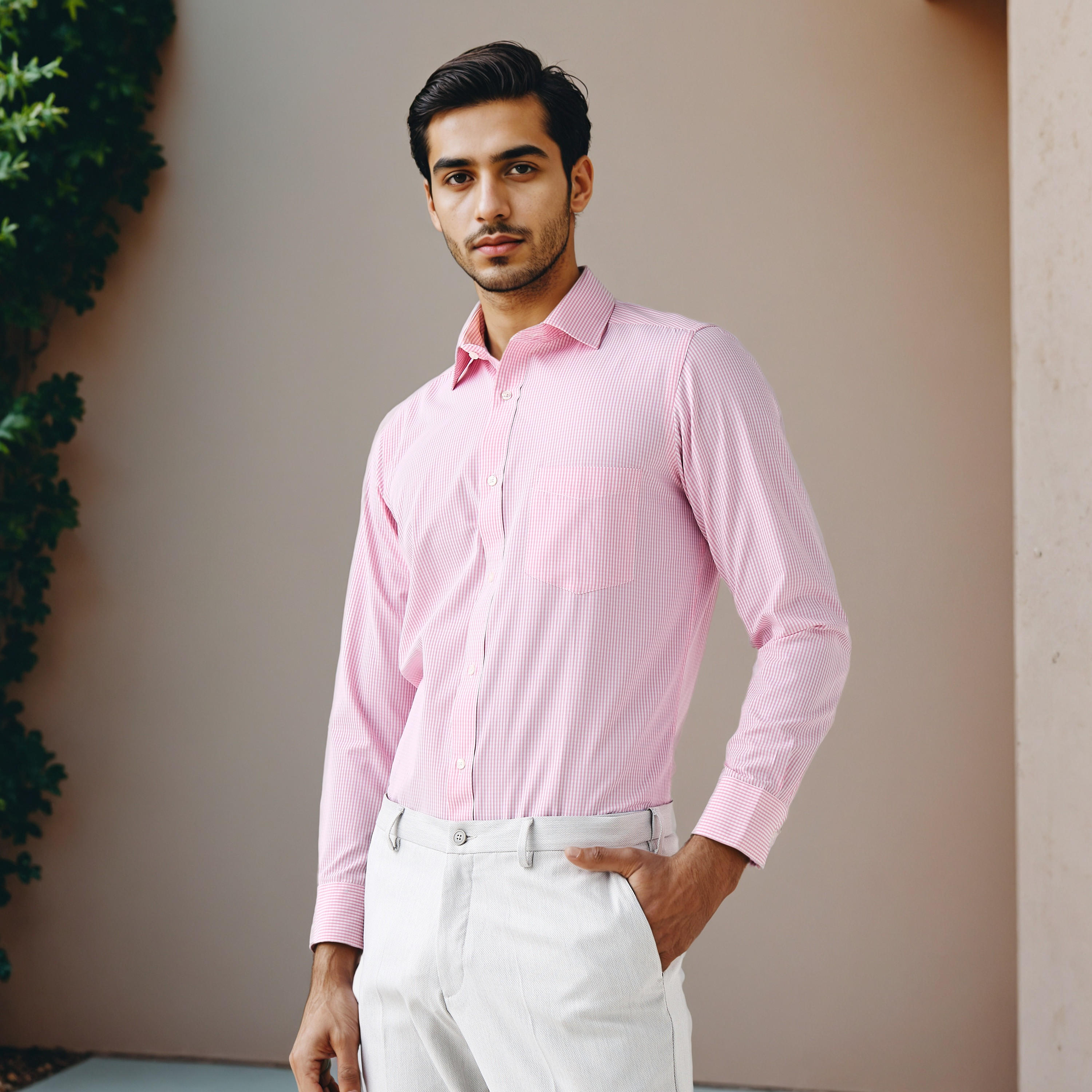 Regular Fit Checked Shirt-PROMO_SP_KSA_6_BUY3FORSAR119_130625-image-1