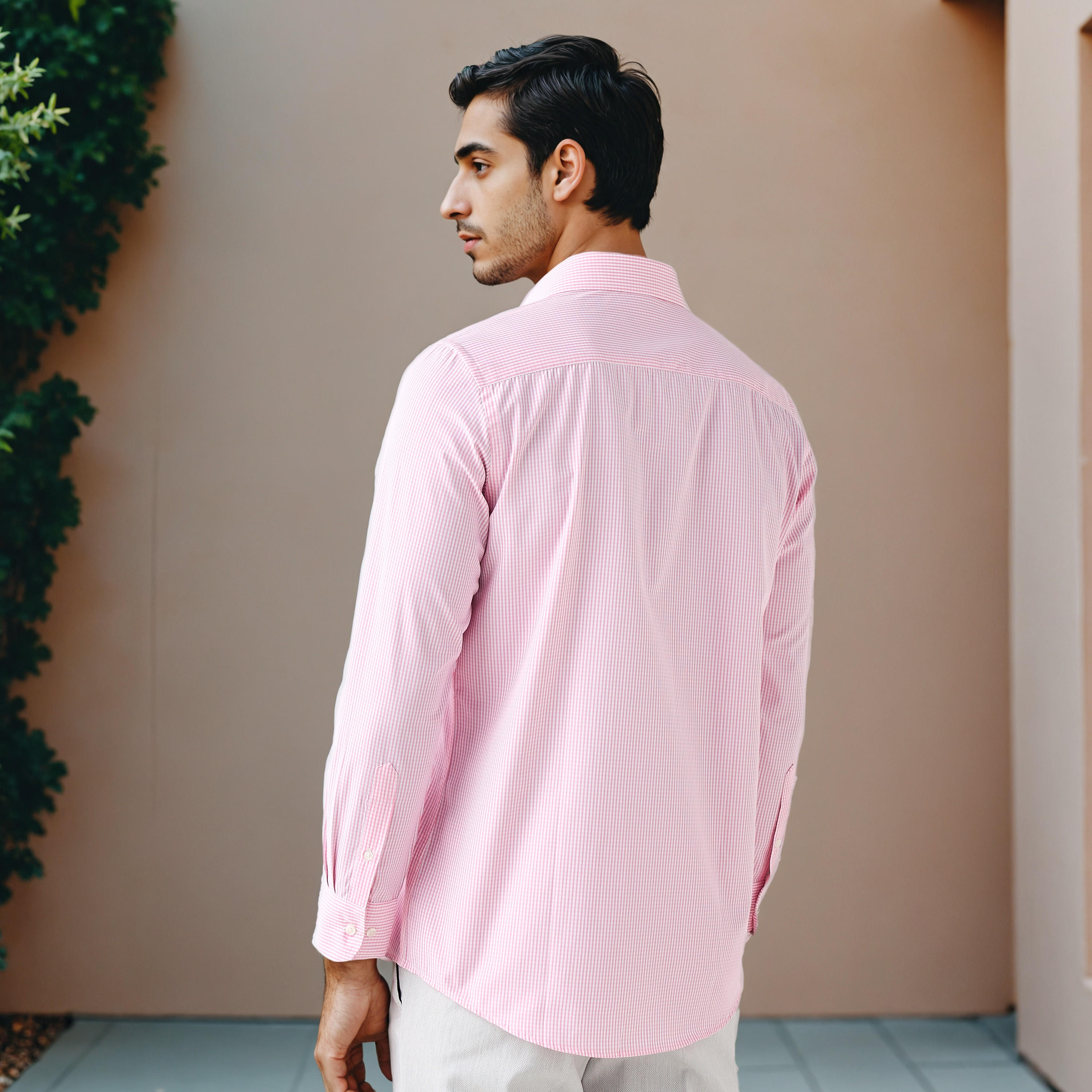 قميص كاروهات بقصّة عادية-men-clothing-shirts-image-3