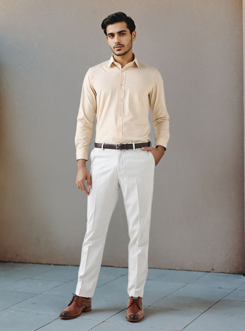 قميص رسمي سهل الكي بقصة عادية-men-clothing-shirts-image-2