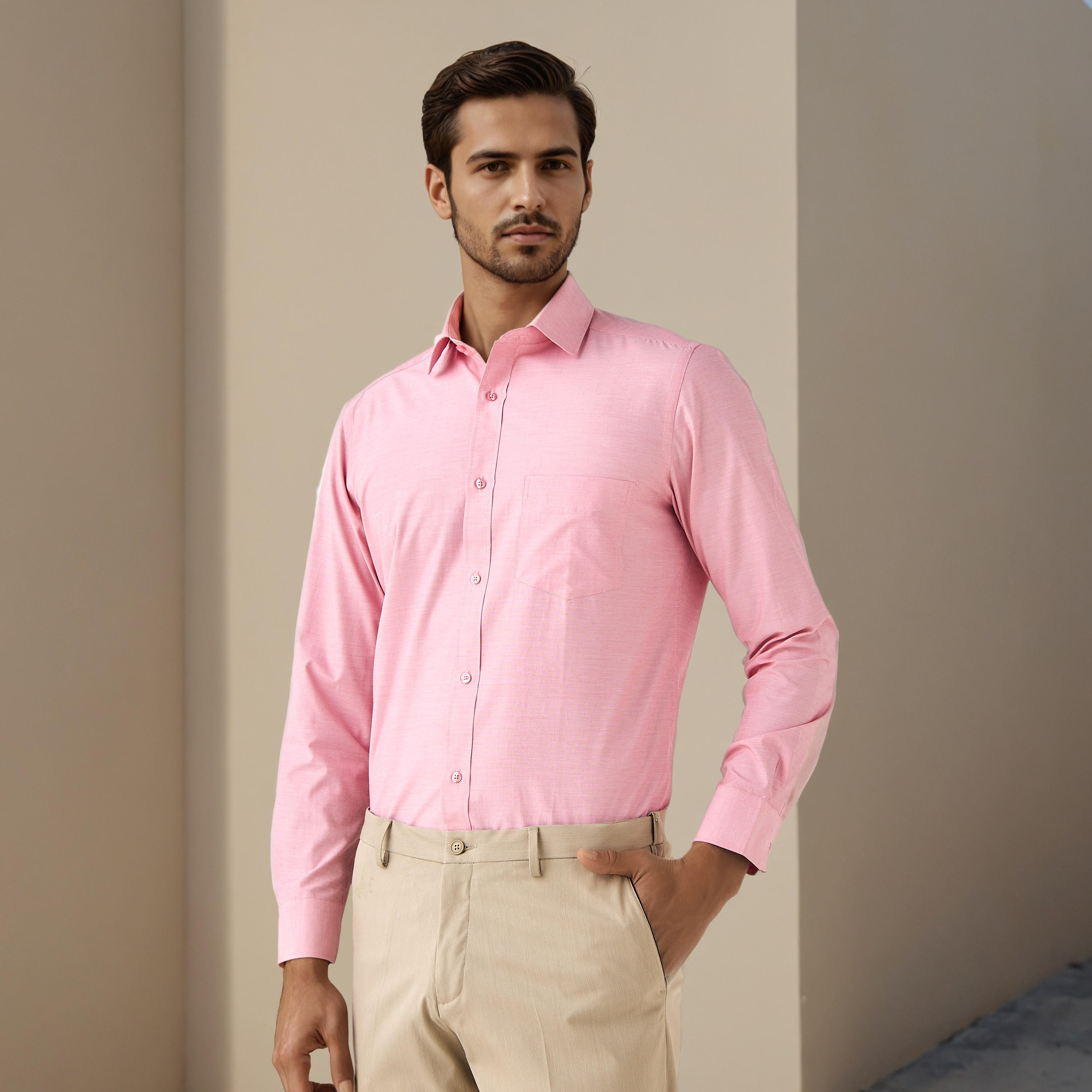 Easy Iron Regular Fit Formal Shirt-PROMO_SP_KSA_6_BUY3FORSAR119_130625-image-1