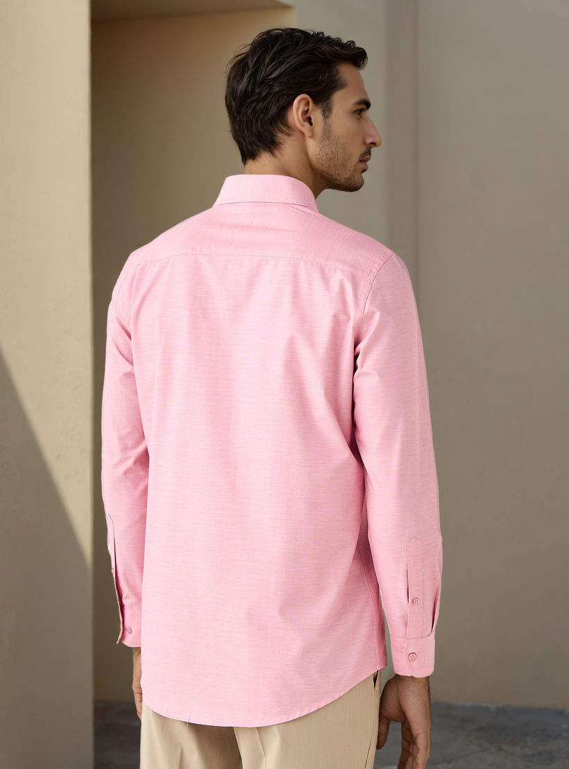 قميص رسمي سهل الكي بقصة عادية-men-clothing-shirts-image-3