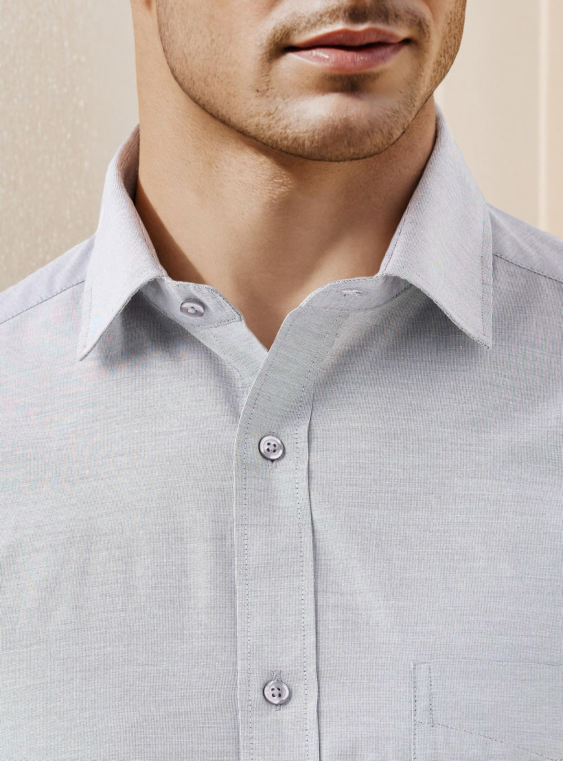 قميص رسمي سهل الكي بقصة عادية-men-clothing-shirts-image-1