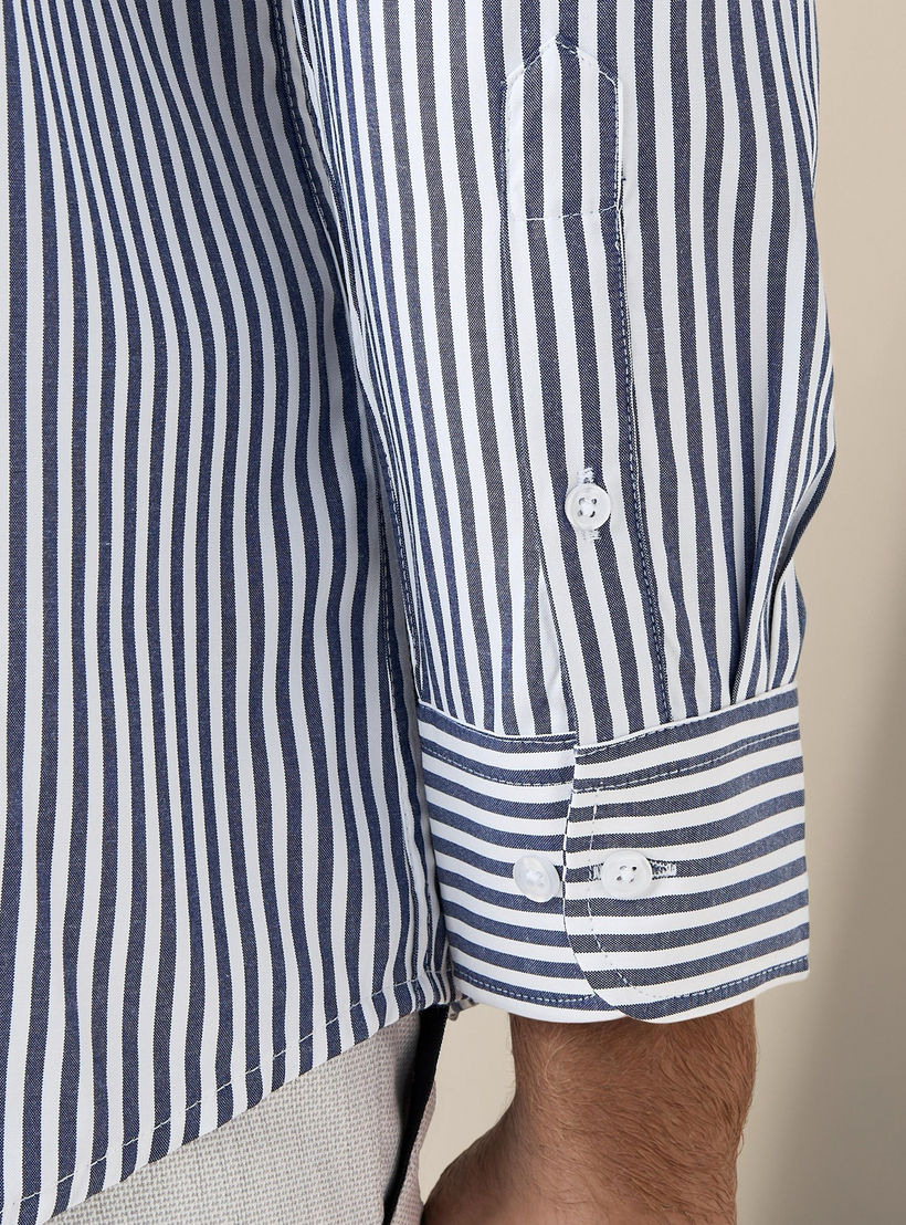 قميص مخطط بقصّة عادية-men-clothing-shirts-image-5