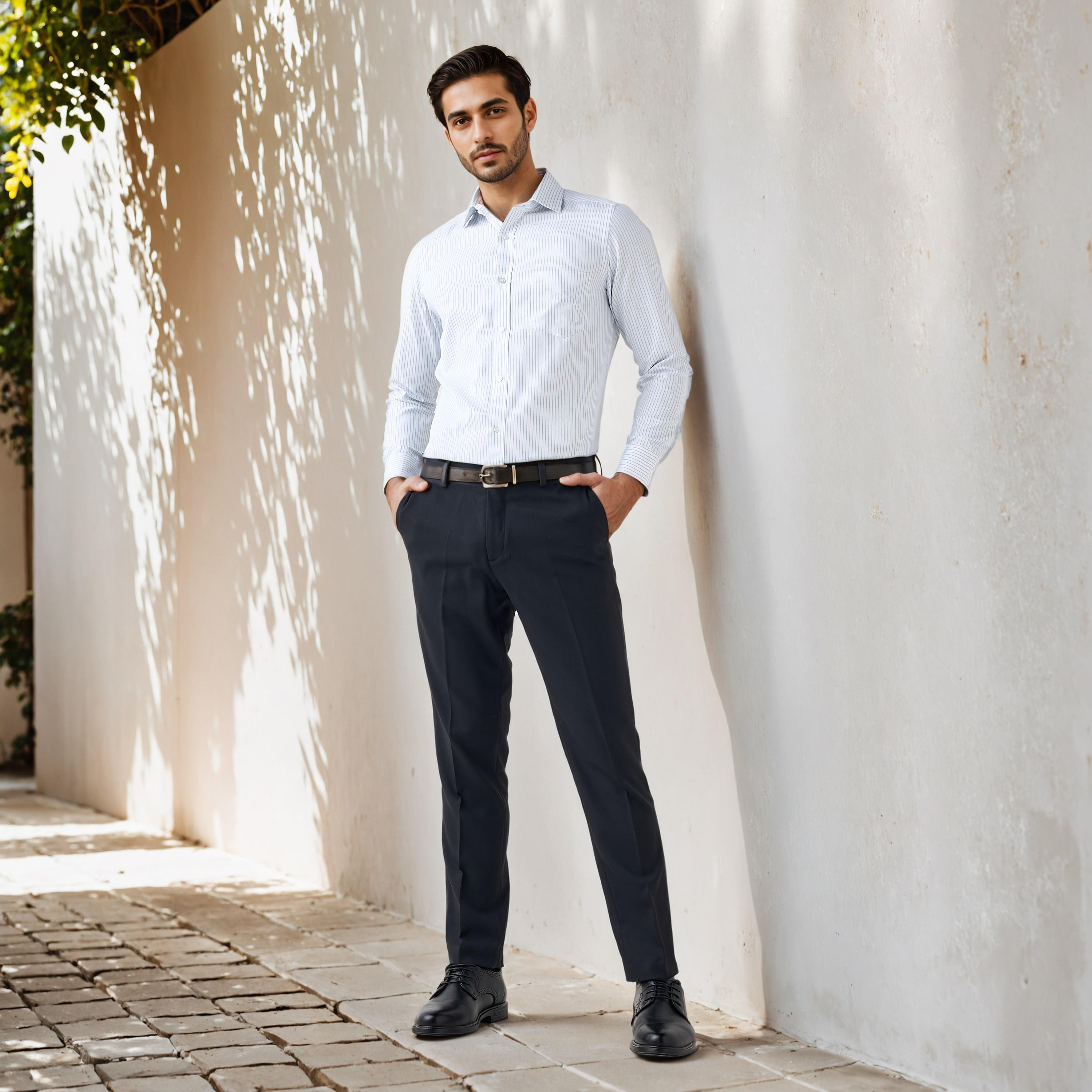 قميص مخطط بقصّة عادية-men-clothing-shirts-image-4