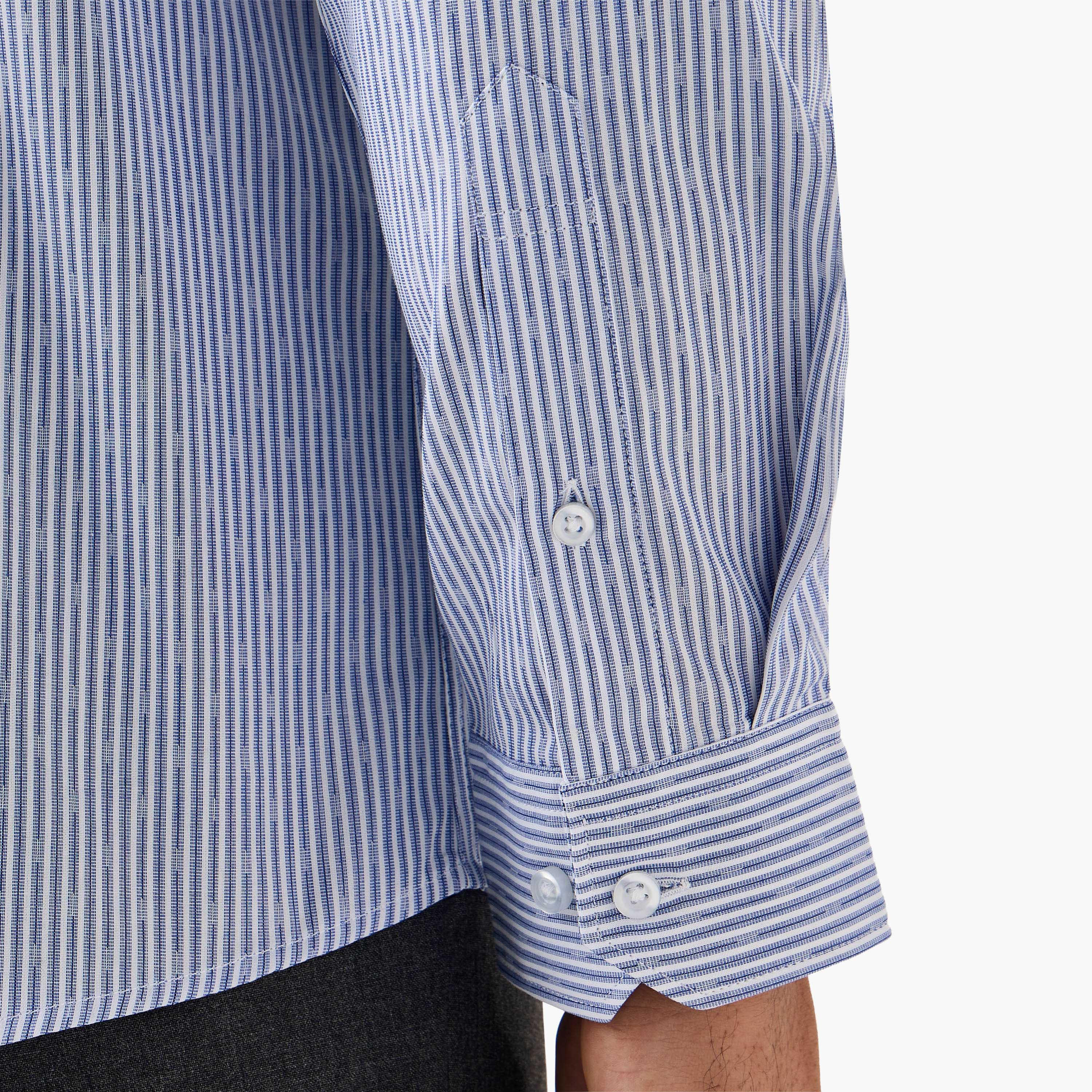 قميص مقلّم بياقة عادية-men-clothing-shirts-image-1