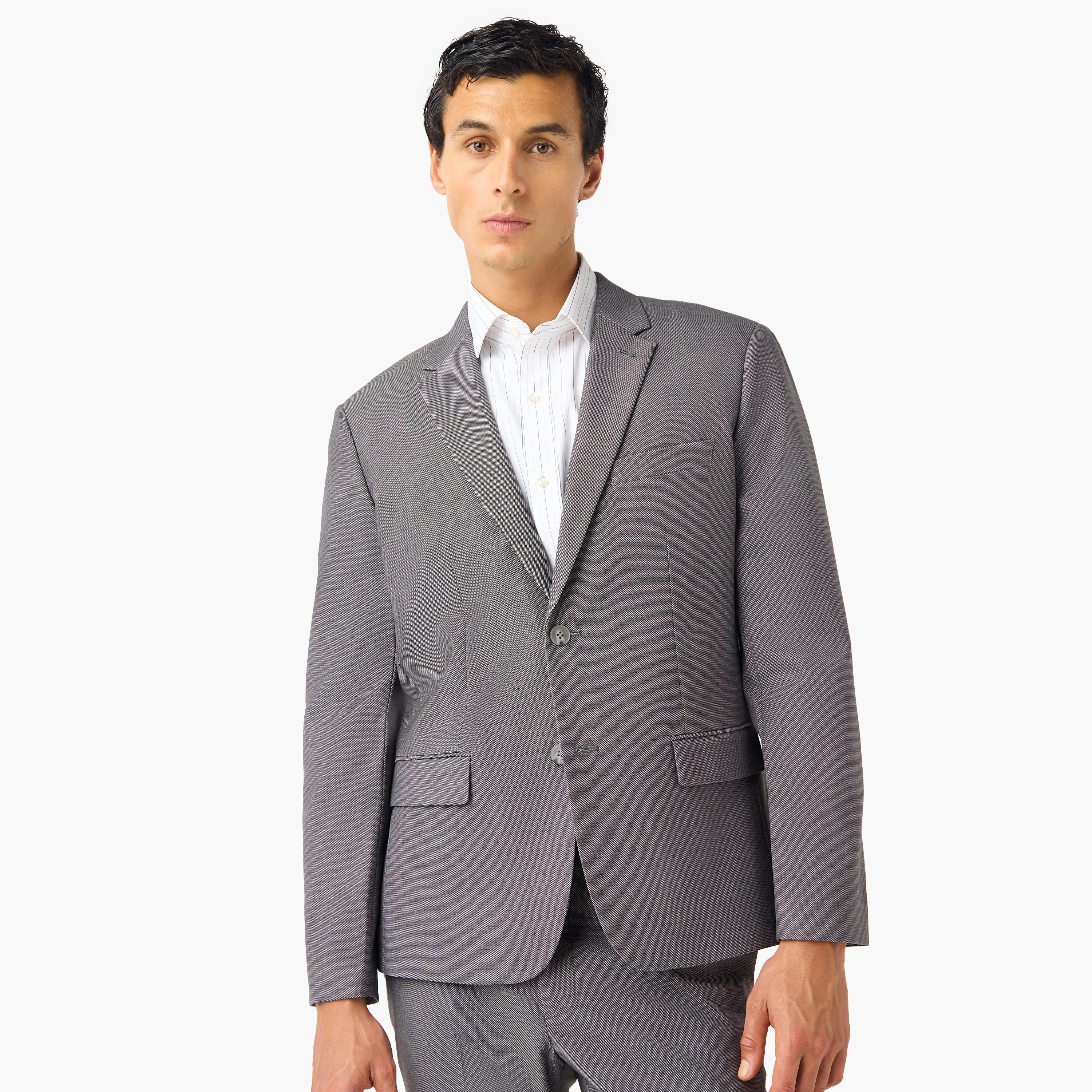 جاكيت بليزر بارز الملمس دوبي-men-winterwear-jacketsandblazers-image-1