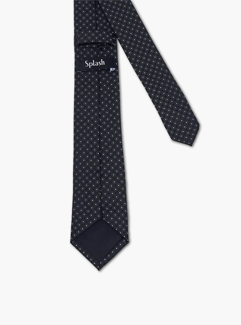 ربطة عنق بارزة الملمس بحلقة تثبيت-men-tiesandcufflinks-pocketsquares-image-2