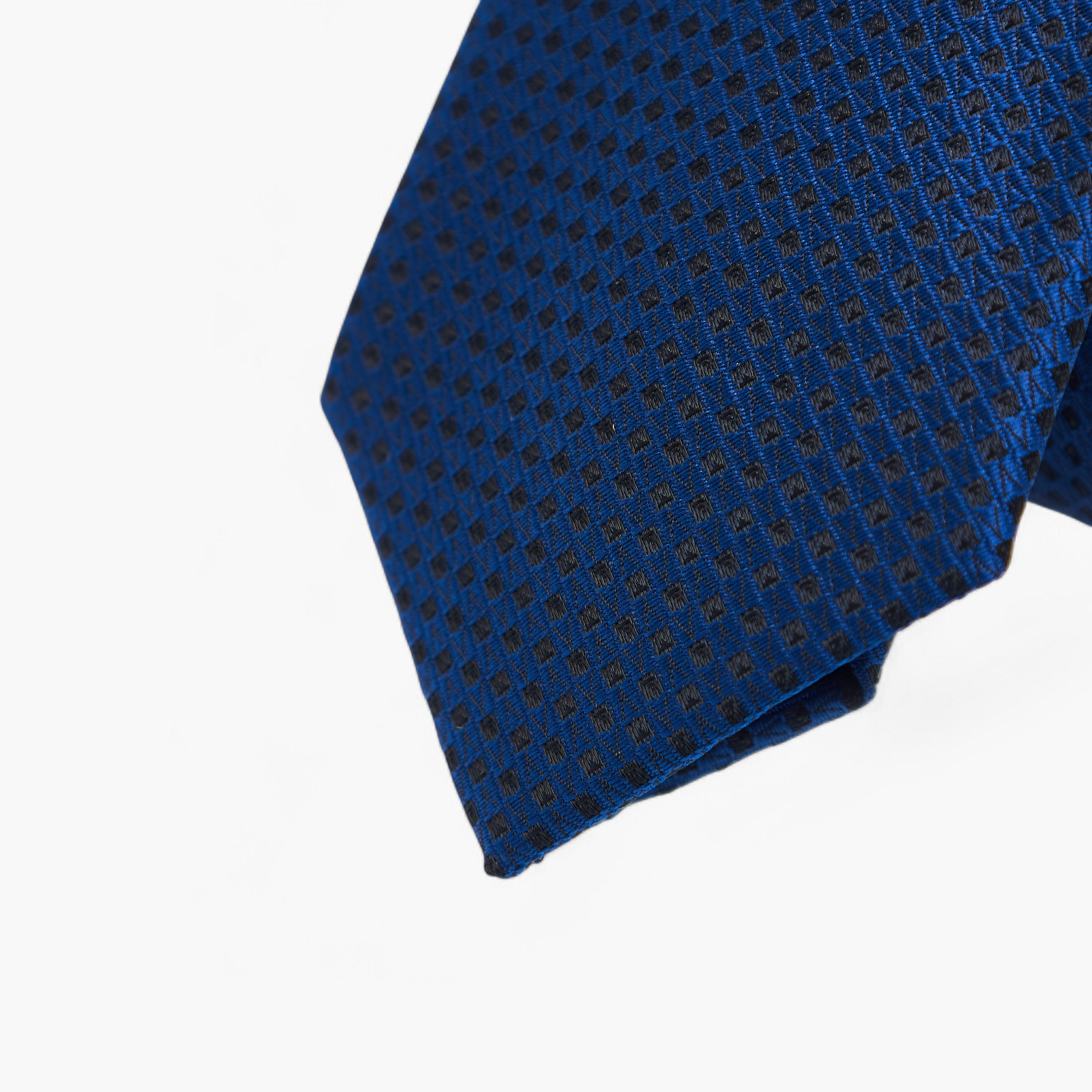 Textured Tie with Keeper Loop-men-tiesandcufflinks-pocketsquares-image-4