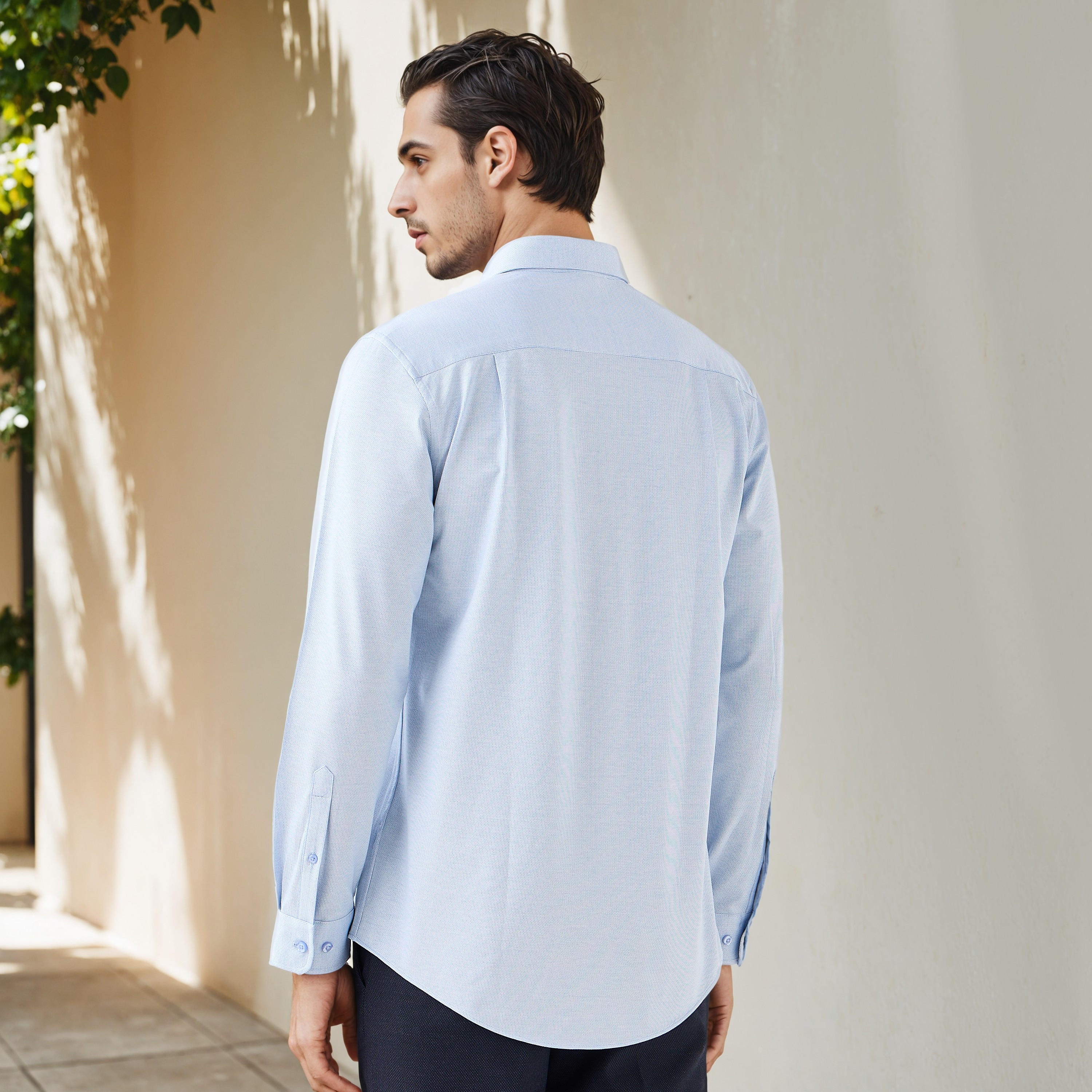 Regular Fit Dobby Shirt-men-clothing-shirts-image-3