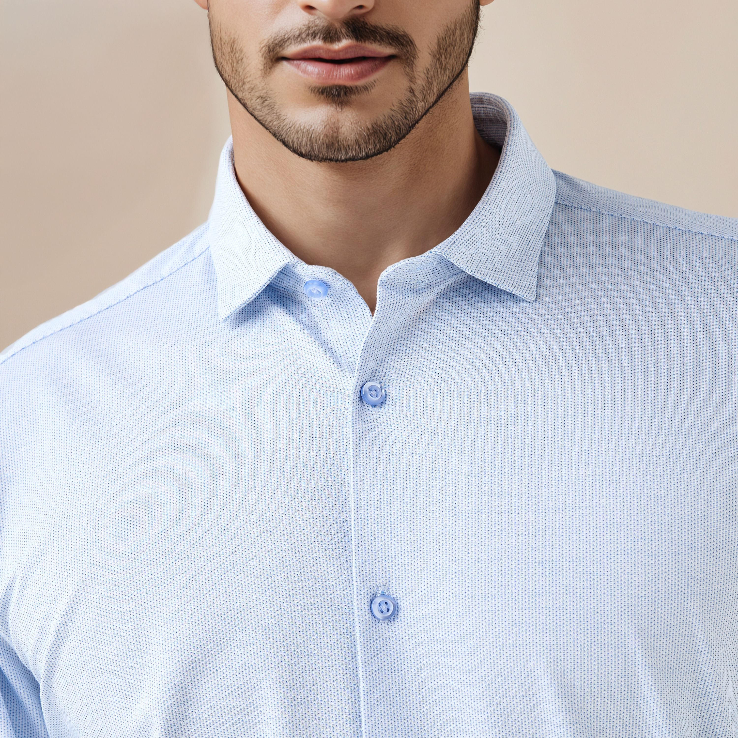 Regular Fit Dobby Shirt-men-clothing-shirts-image-5