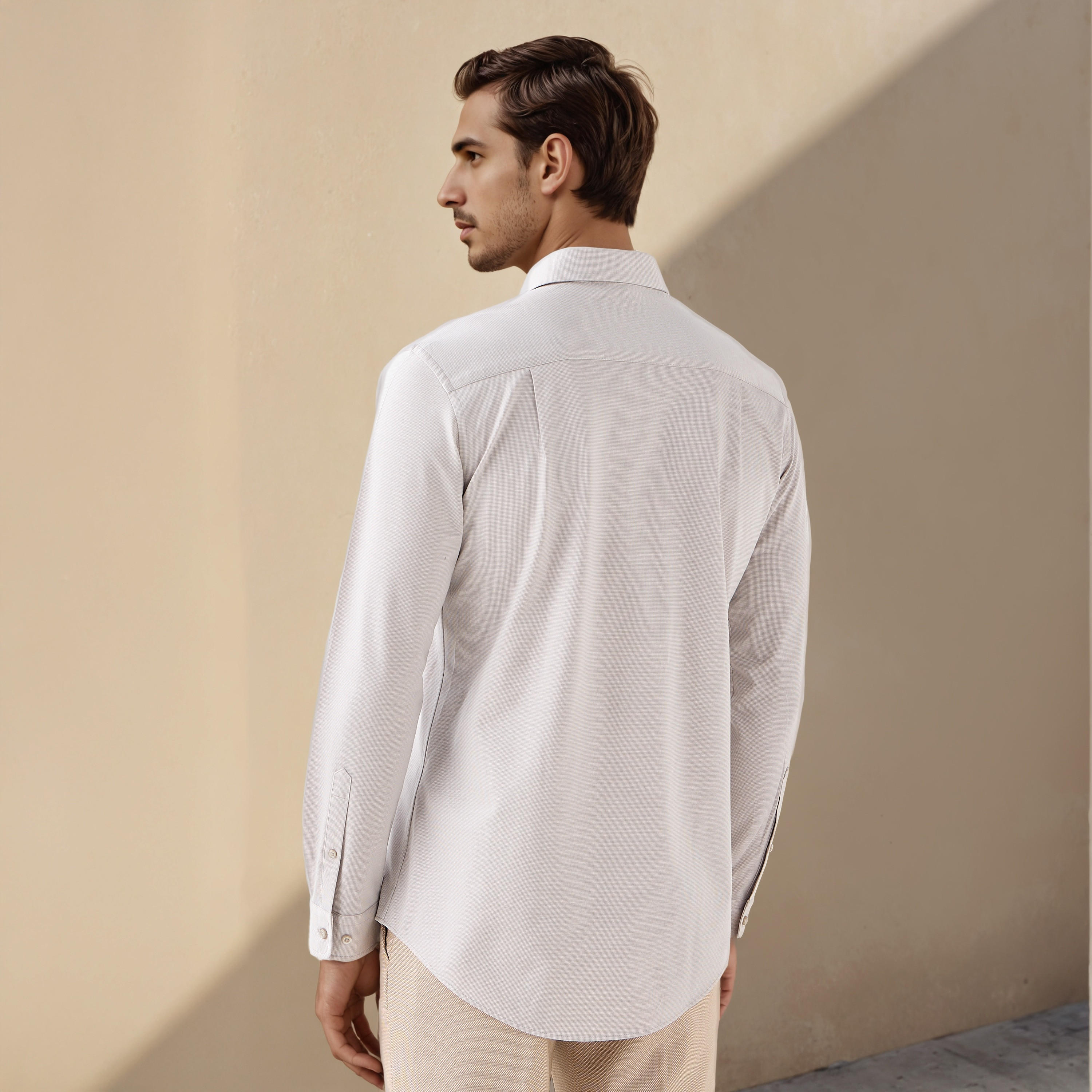 Textured Regular Fit Shirt-men-clothing-shirts-image-3