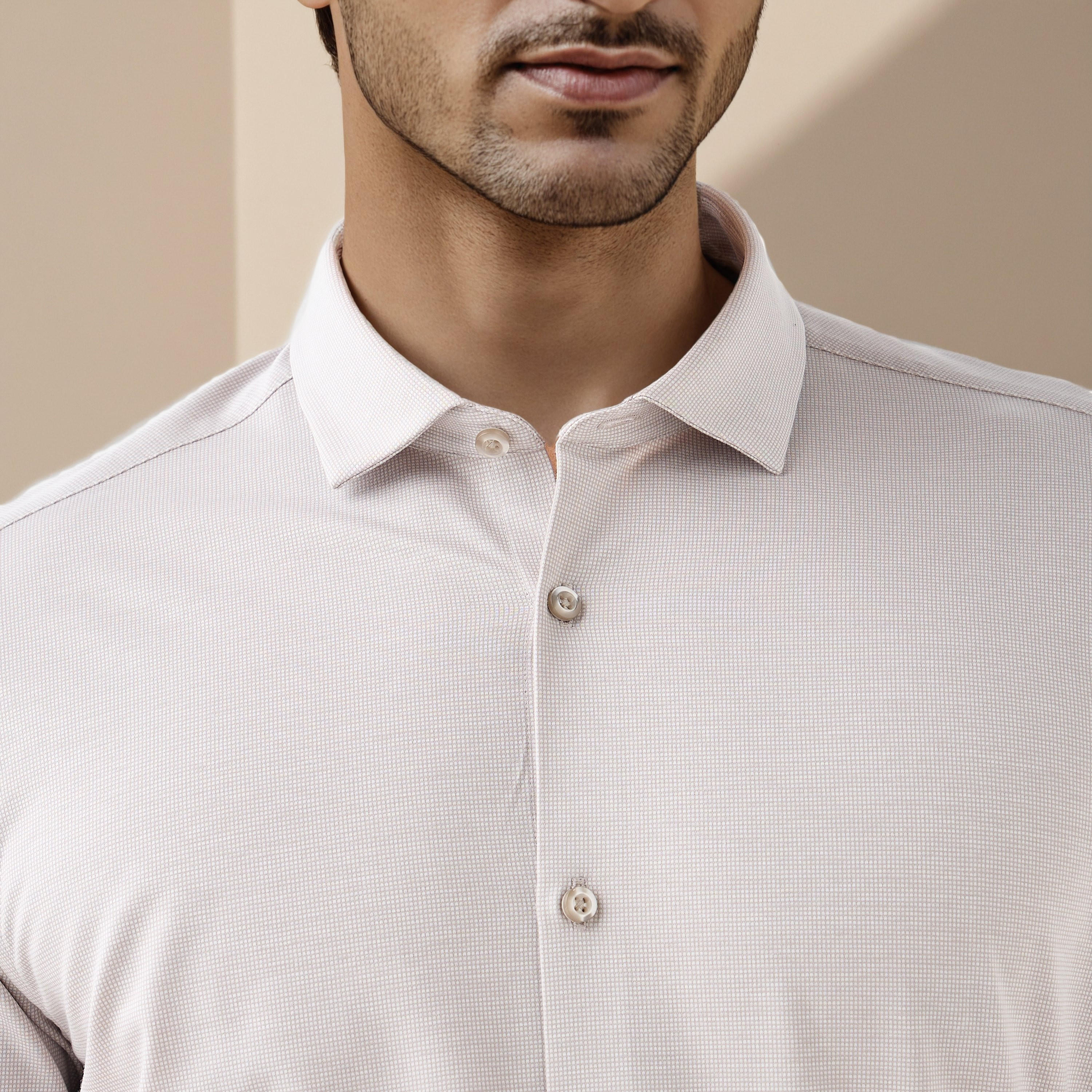 Textured Regular Fit Shirt-men-clothing-shirts-image-5