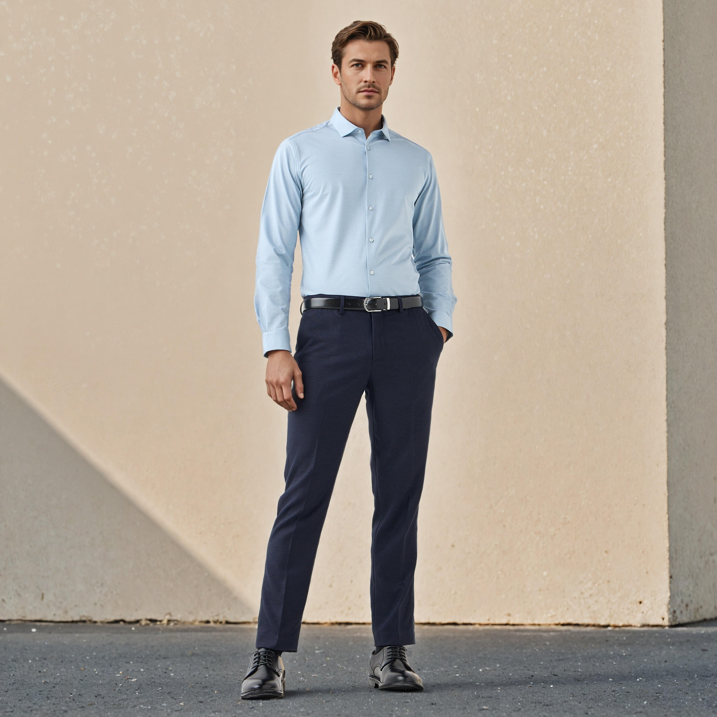 Regular Fit Textured Shirt-men-clothing-shirts-image-2