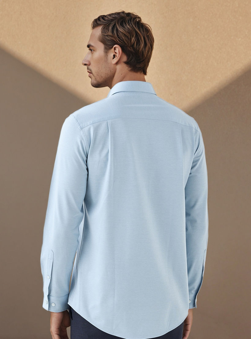 Regular Fit Textured Shirt-men-clothing-shirts-image-3