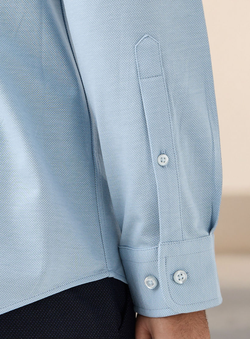 Regular Fit Textured Shirt-men-clothing-shirts-image-4