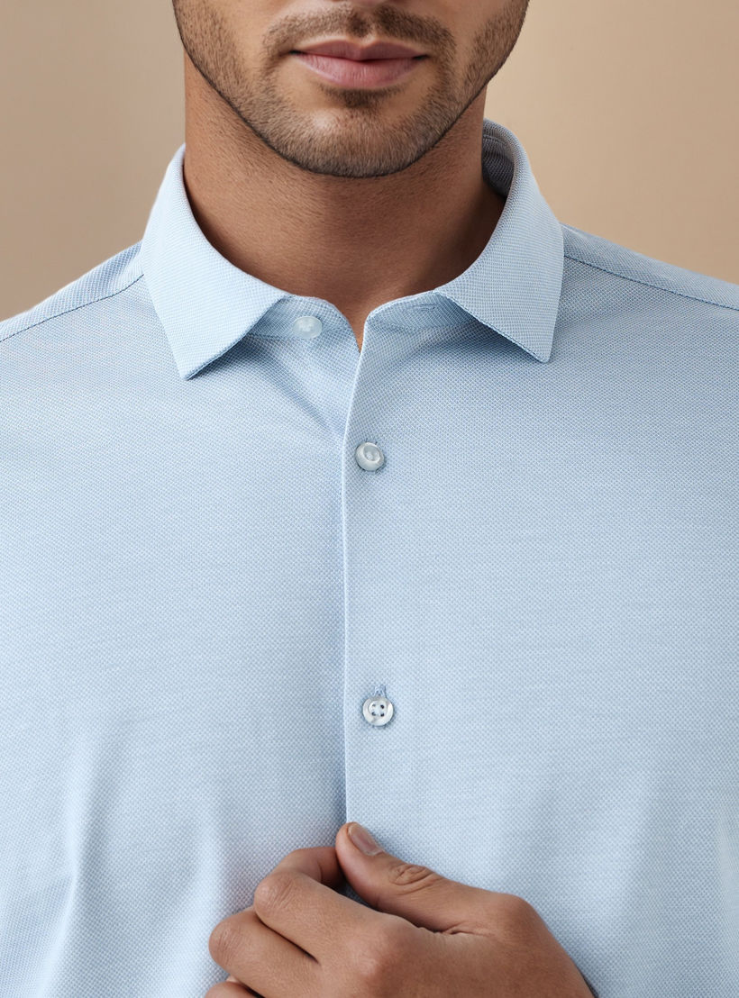 Regular Fit Textured Shirt-men-clothing-shirts-image-5