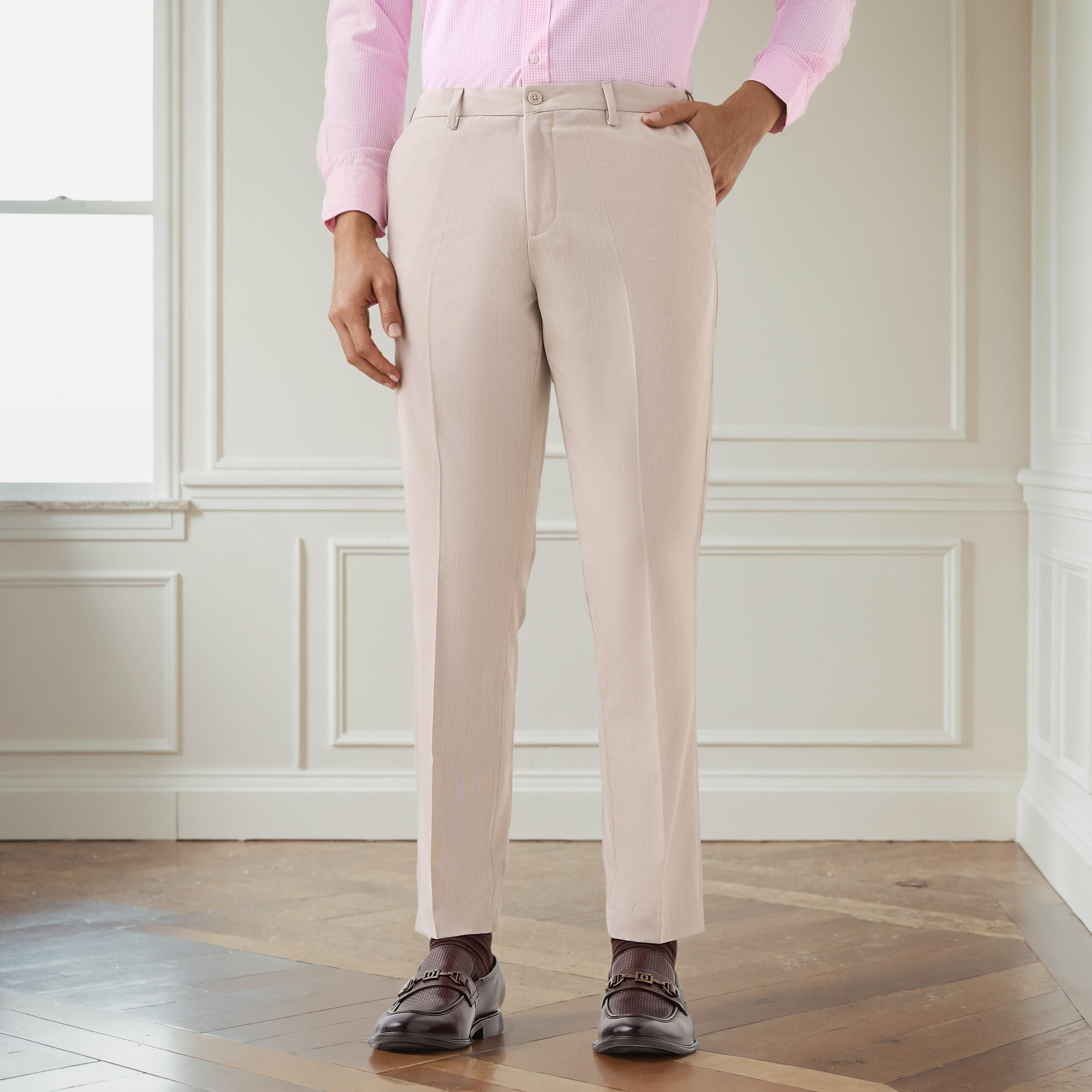 Men Slim Fit Formal Trousers-men-clothing-bottoms-trousersandchinos-trousers-image-1