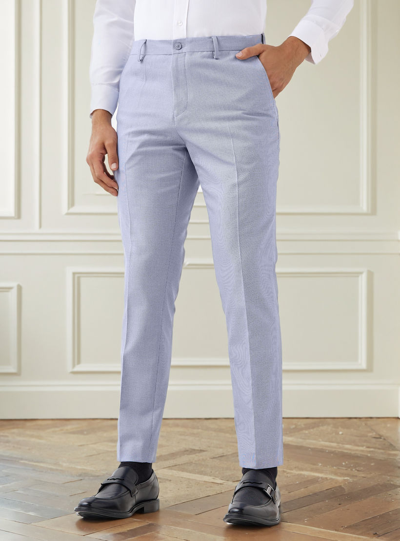 بنطلون رجالي رسمي بقصة ضيقة-men-clothing-bottoms-trousersandchinos-trousers-image-1