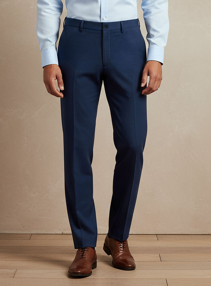 Men Slim Fit Formal Trousers-men-clothing-bottoms-trousersandchinos-trousers-image-1