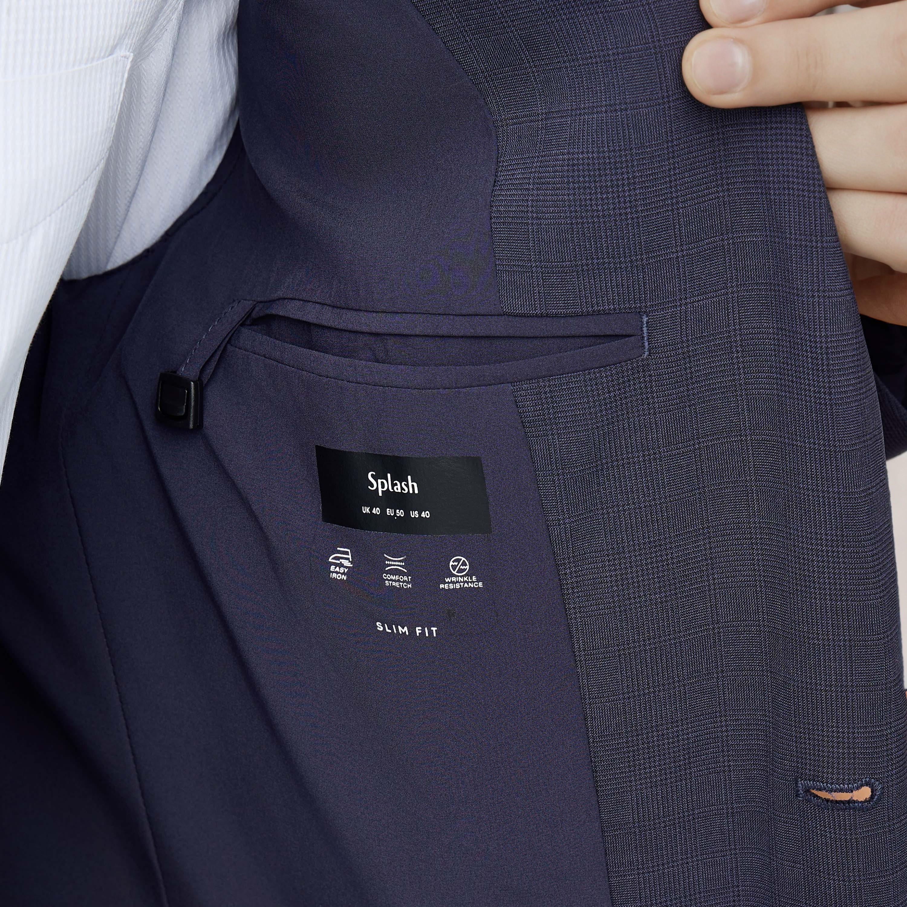 Men Regular Fit Peak Lapel Blazer-men-winterwear-jacketsandblazers-image-6