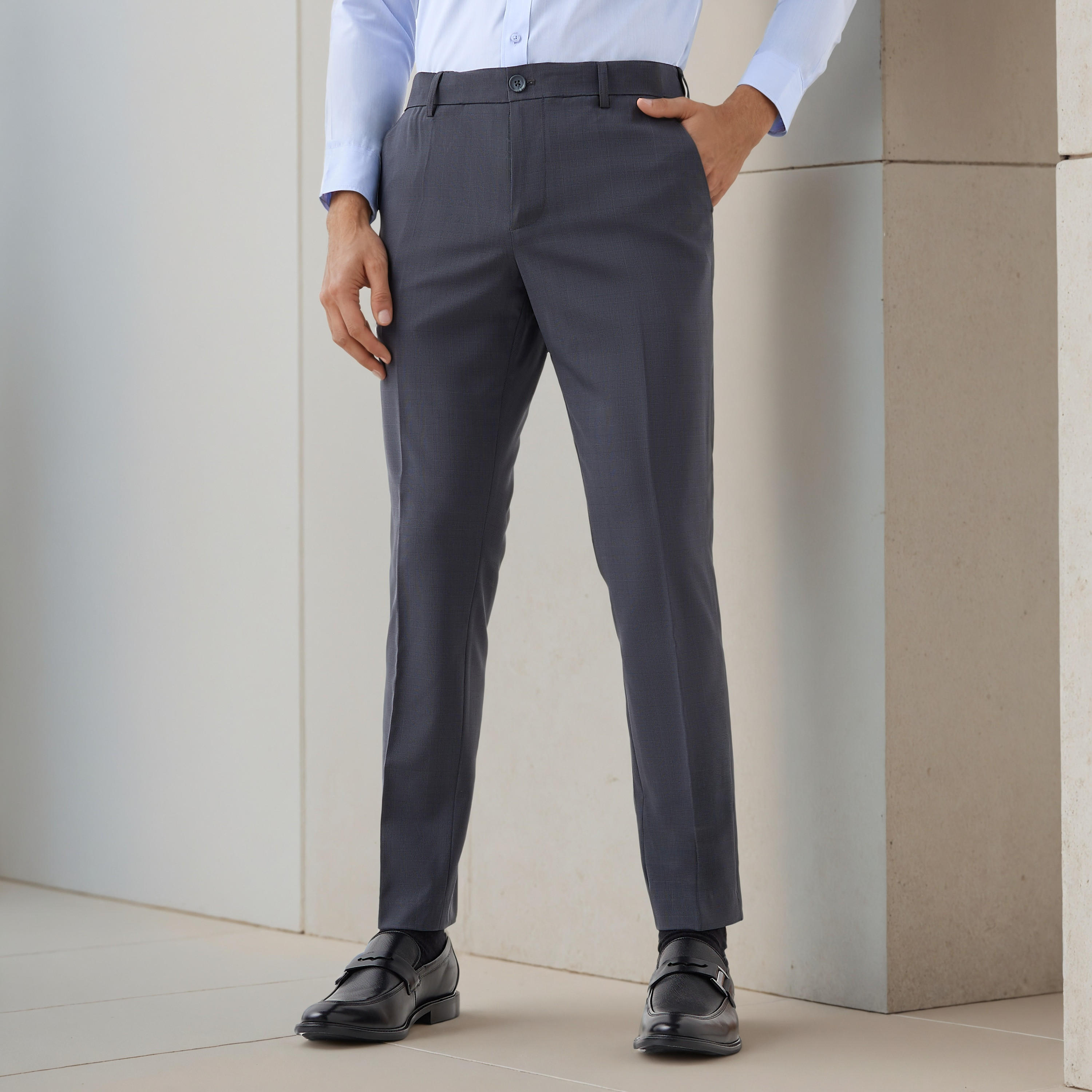 Men Slim Fit Formal Trousers-men-clothing-bottoms-trousersandchinos-trousers-image-1