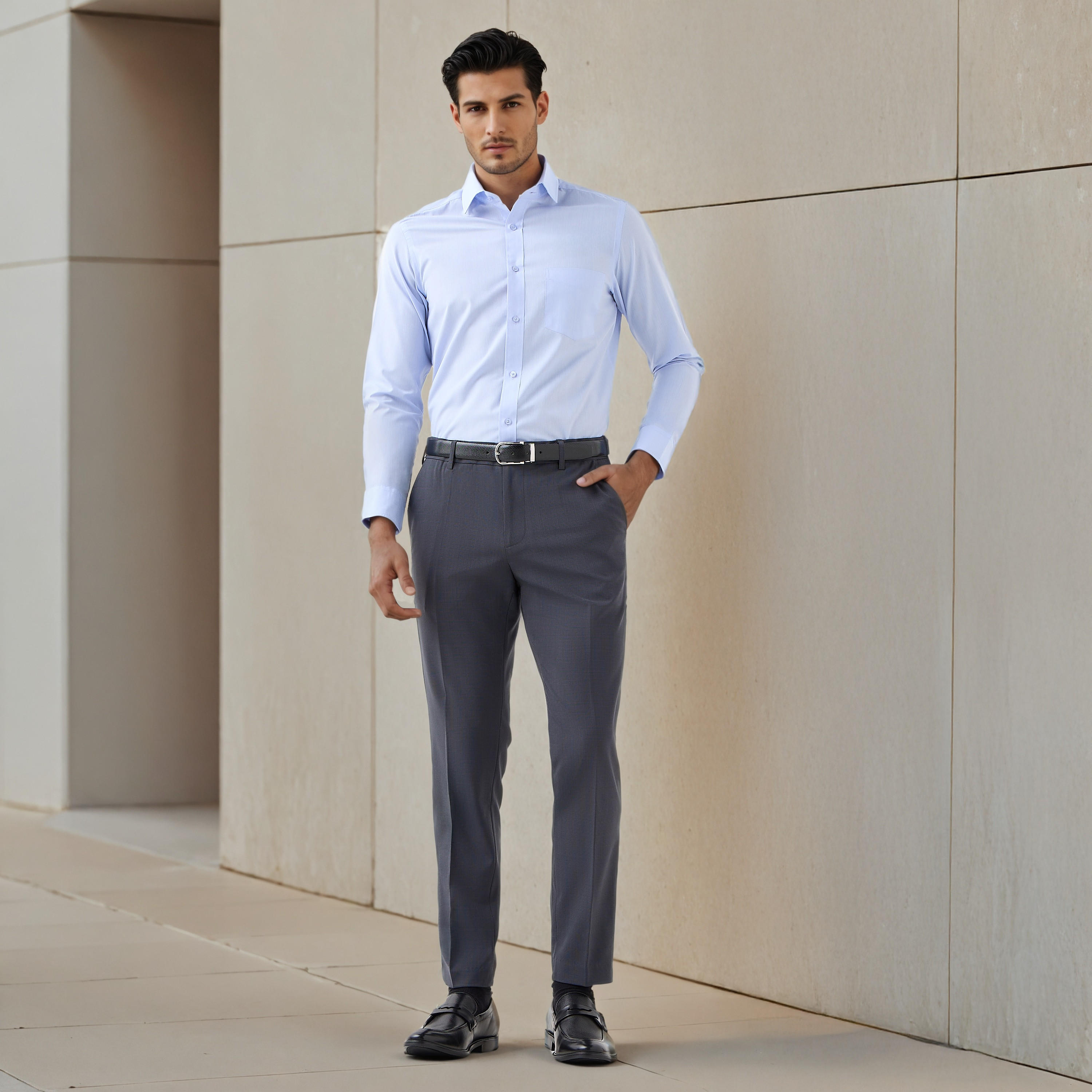 Men Slim Fit Formal Trousers-men-clothing-bottoms-trousersandchinos-trousers-image-2