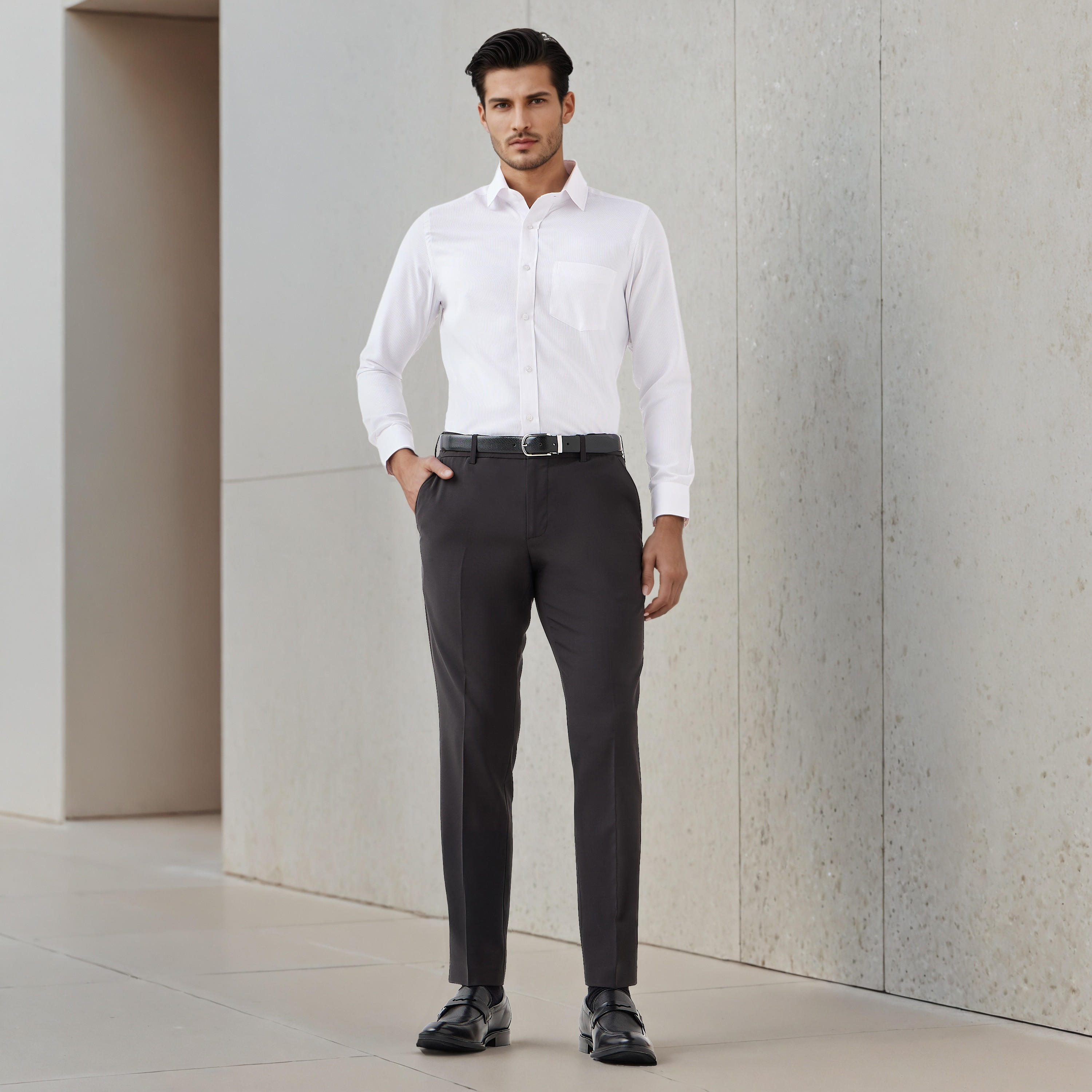 Men Slim Fit Formal Trousers-men-clothing-bottoms-trousersandchinos-trousers-image-2