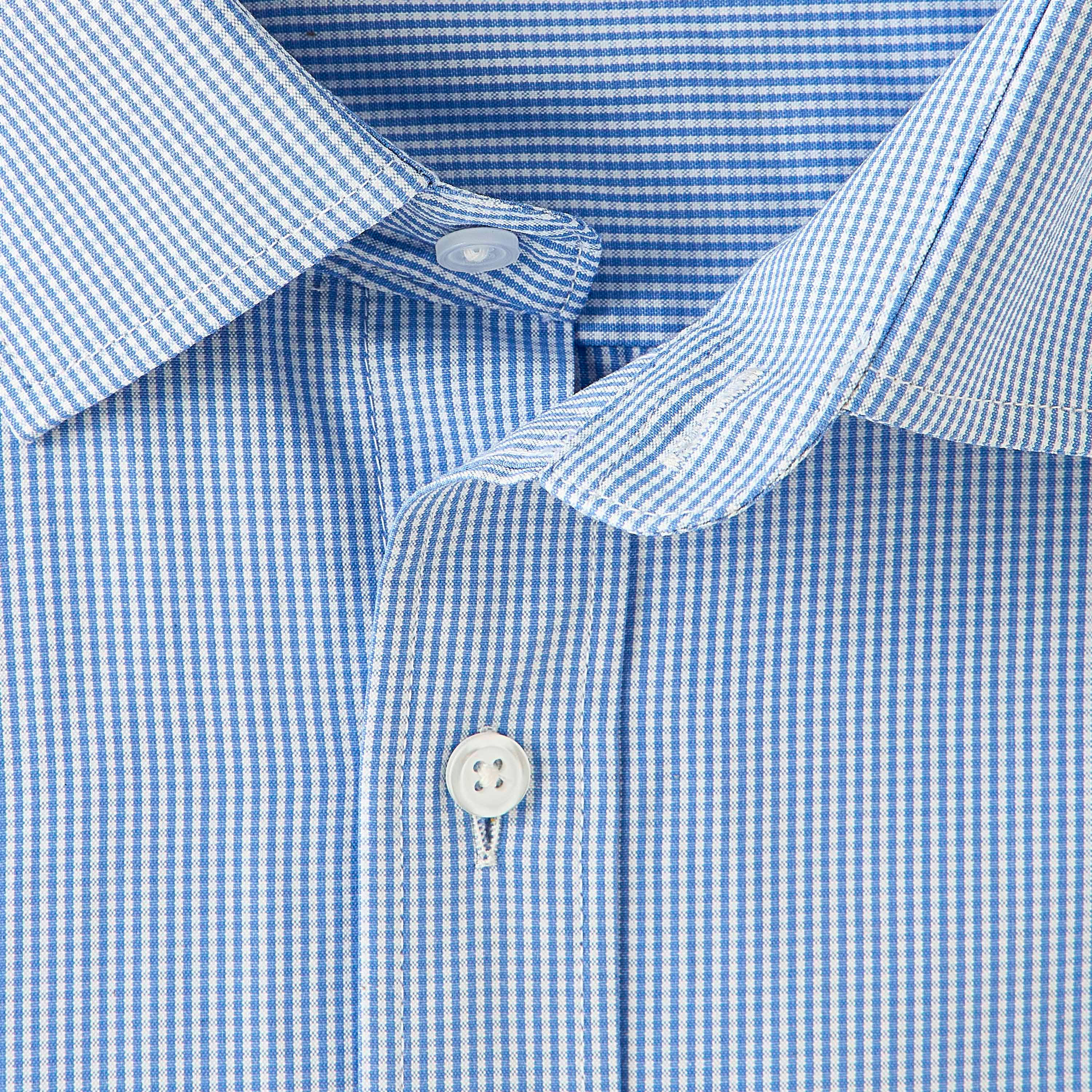 قميص كاروهات بقصة عادية وياقة وأكمام طويلة للرجال-men-clothing-shirts-image-1