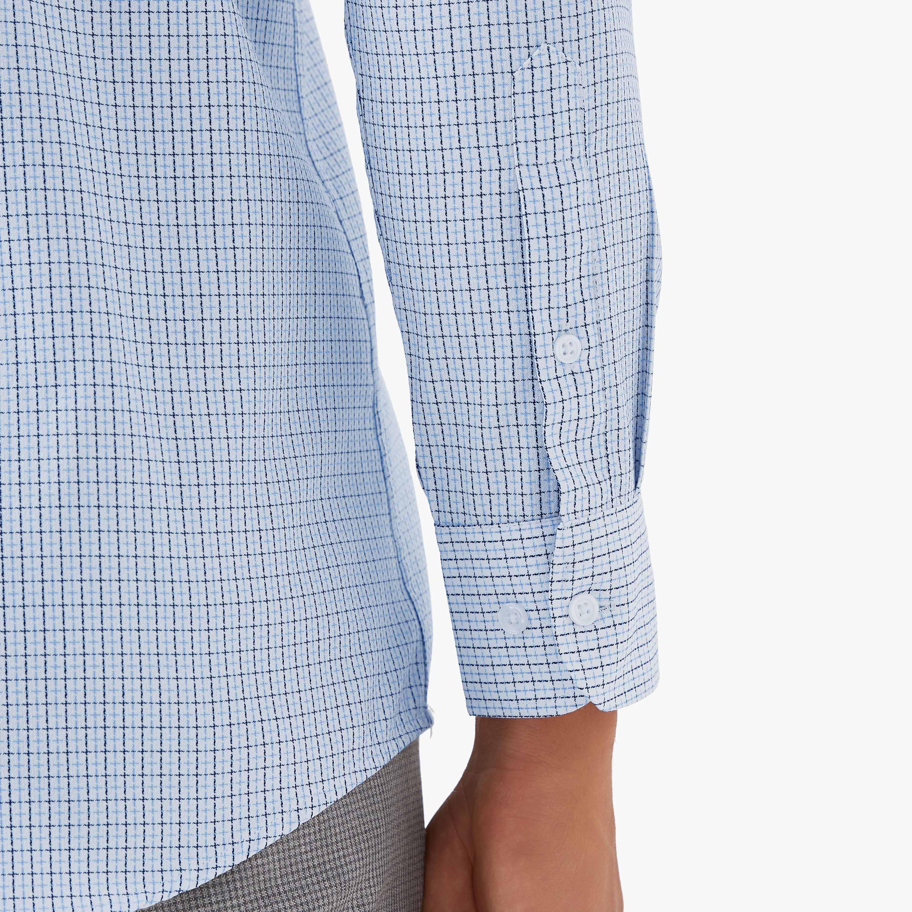Men Regular Fit Checked Long Sleeves Shirt-men-clothing-shirts-image-6